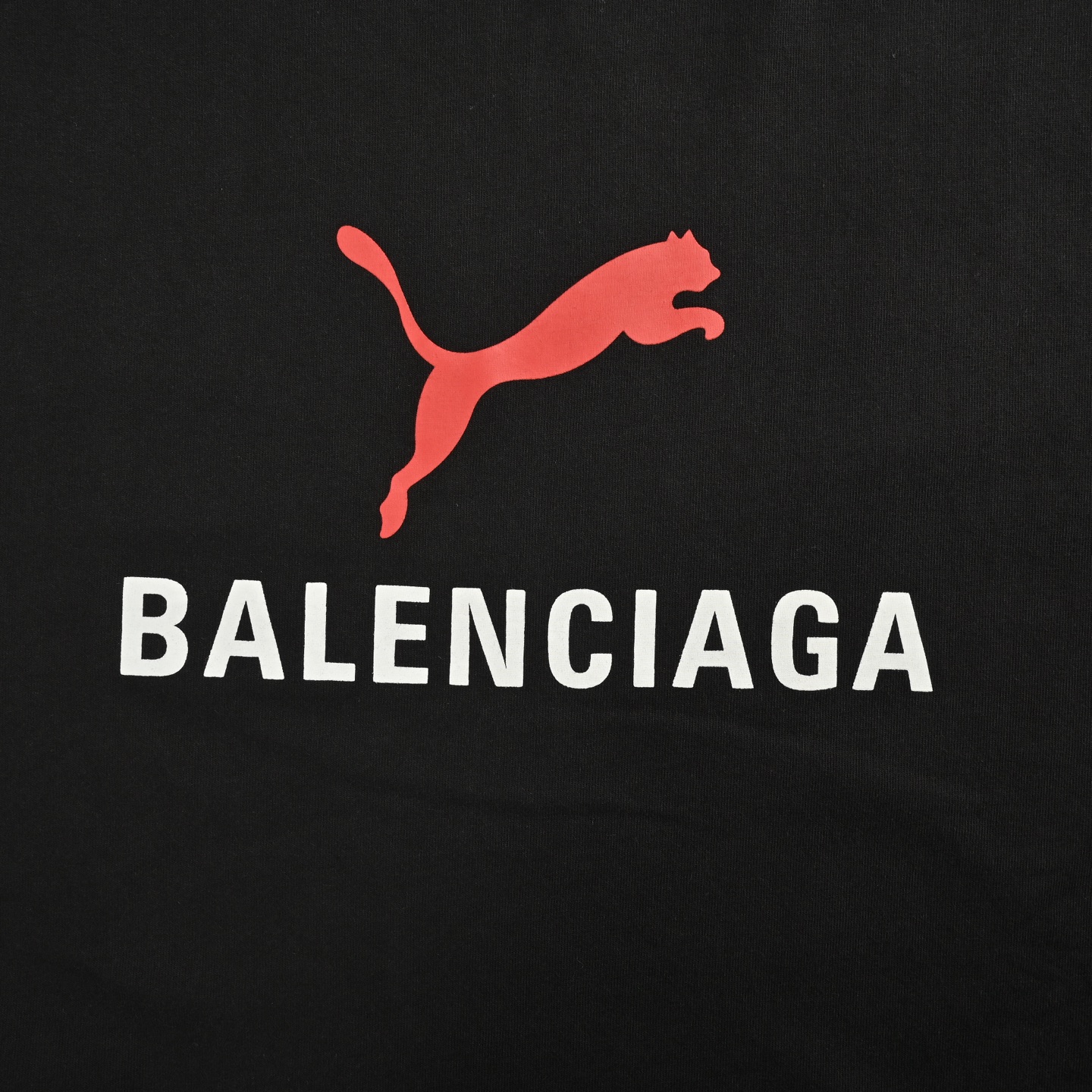 Balenciaga & Puma 联名印花logo短袖