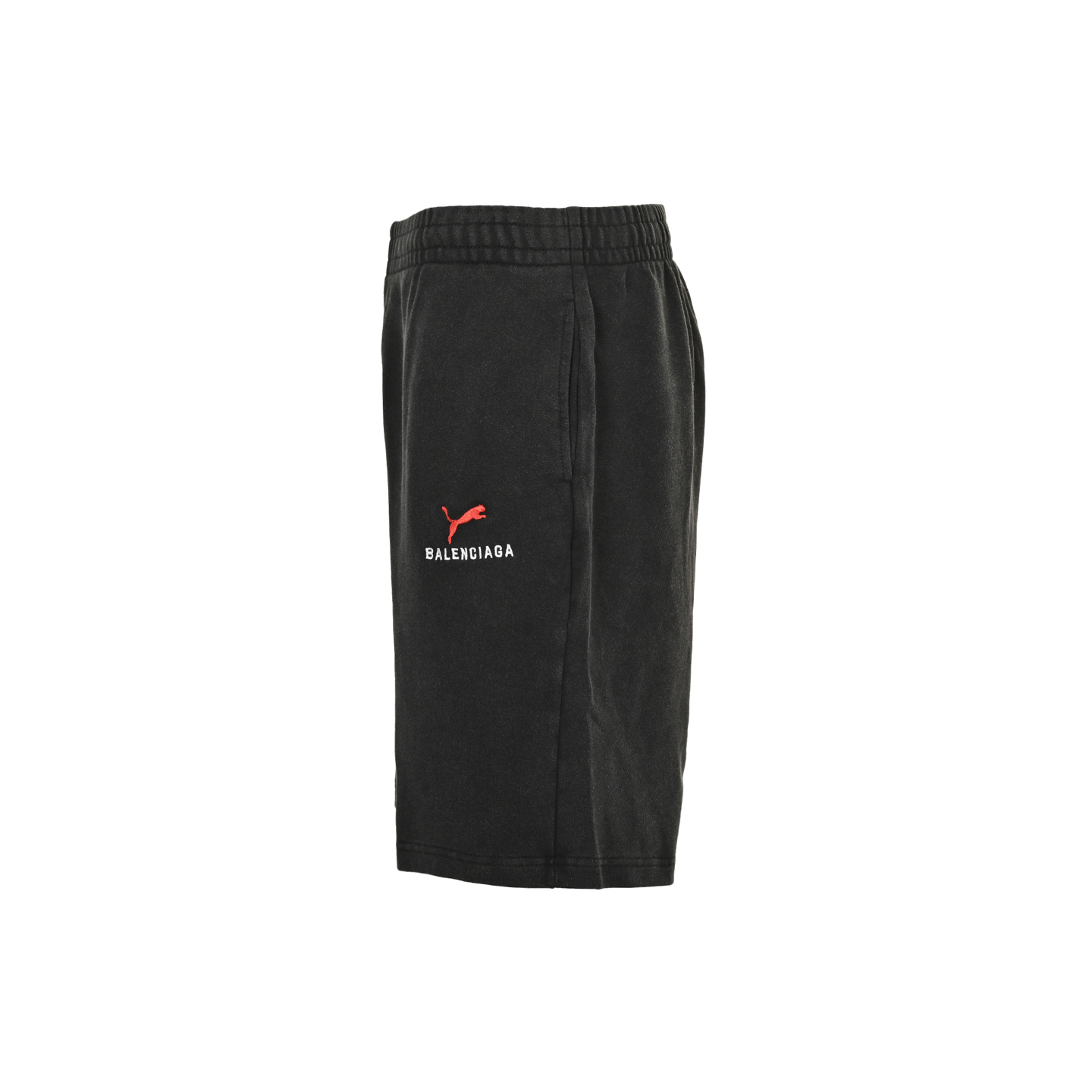 Balenciaga & Puma 联名刺绣logo短裤