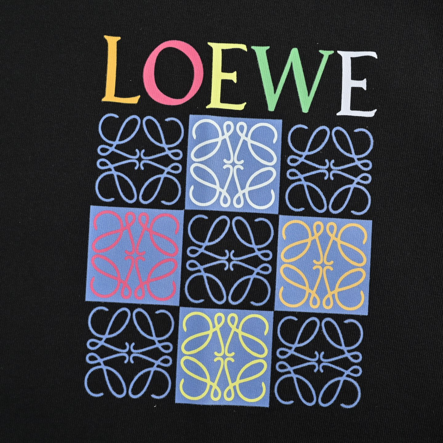 Loewe/罗意威 25ss 印花字母徽标短袖