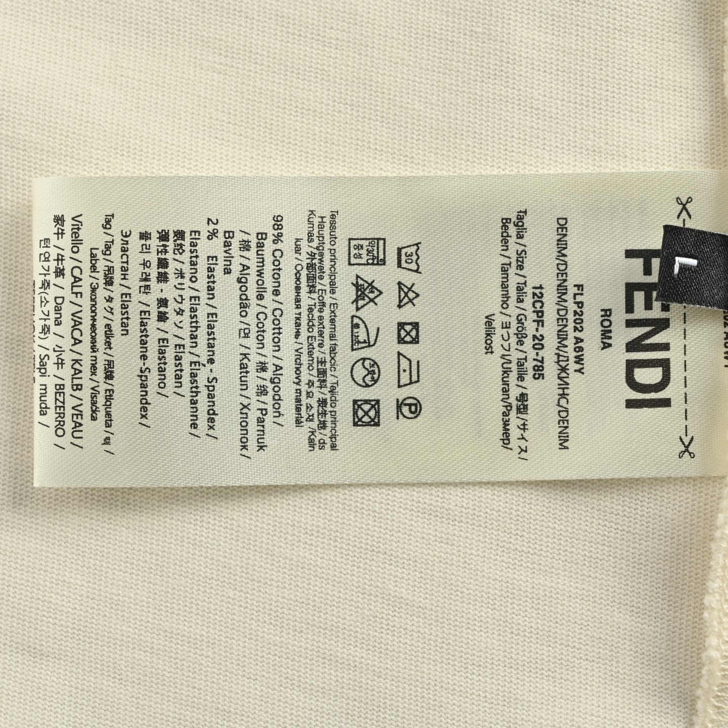 Fendi/芬迪 25ss 邮票印章短袖