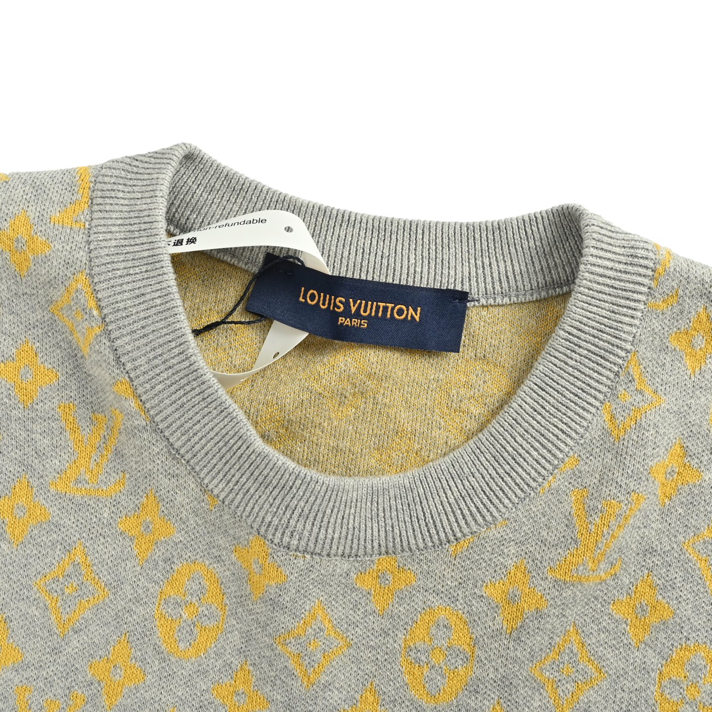 Louis Vuitton/路易威登 25ss 满印老花logo针织短袖