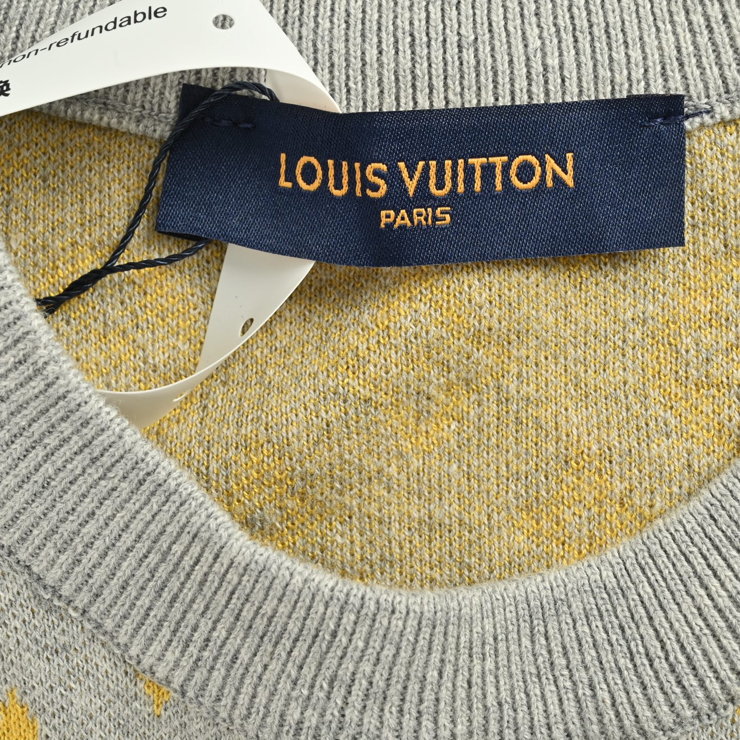 Louis Vuitton/路易威登 25ss 满印老花logo针织短袖