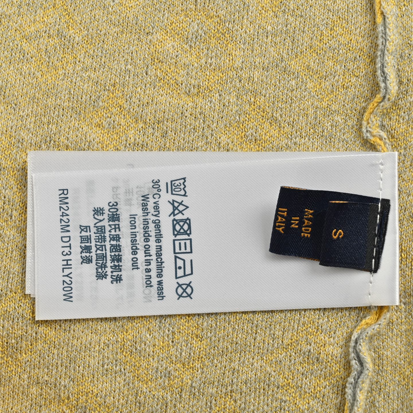 Louis Vuitton/路易威登 25ss 满印老花logo针织短袖