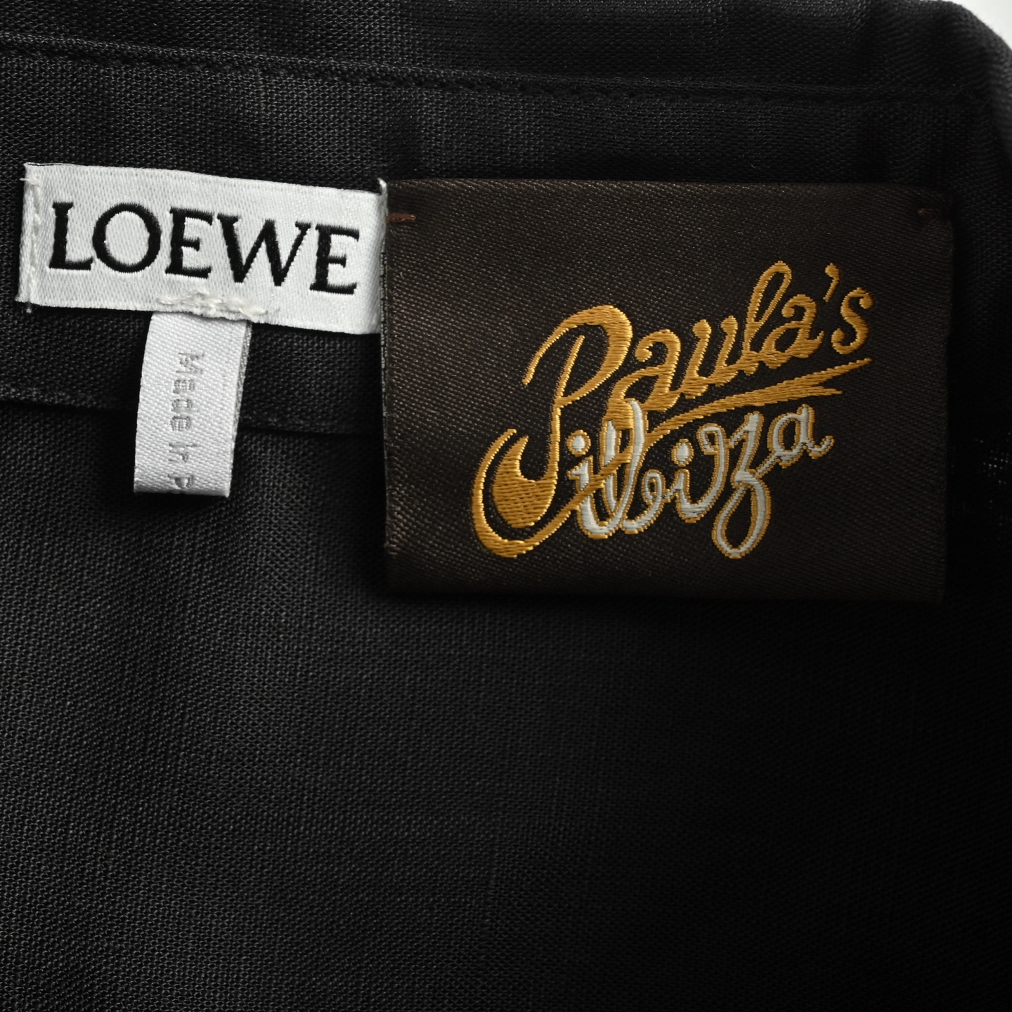 Loewe/罗意威 口袋刺绣亚麻衬衫