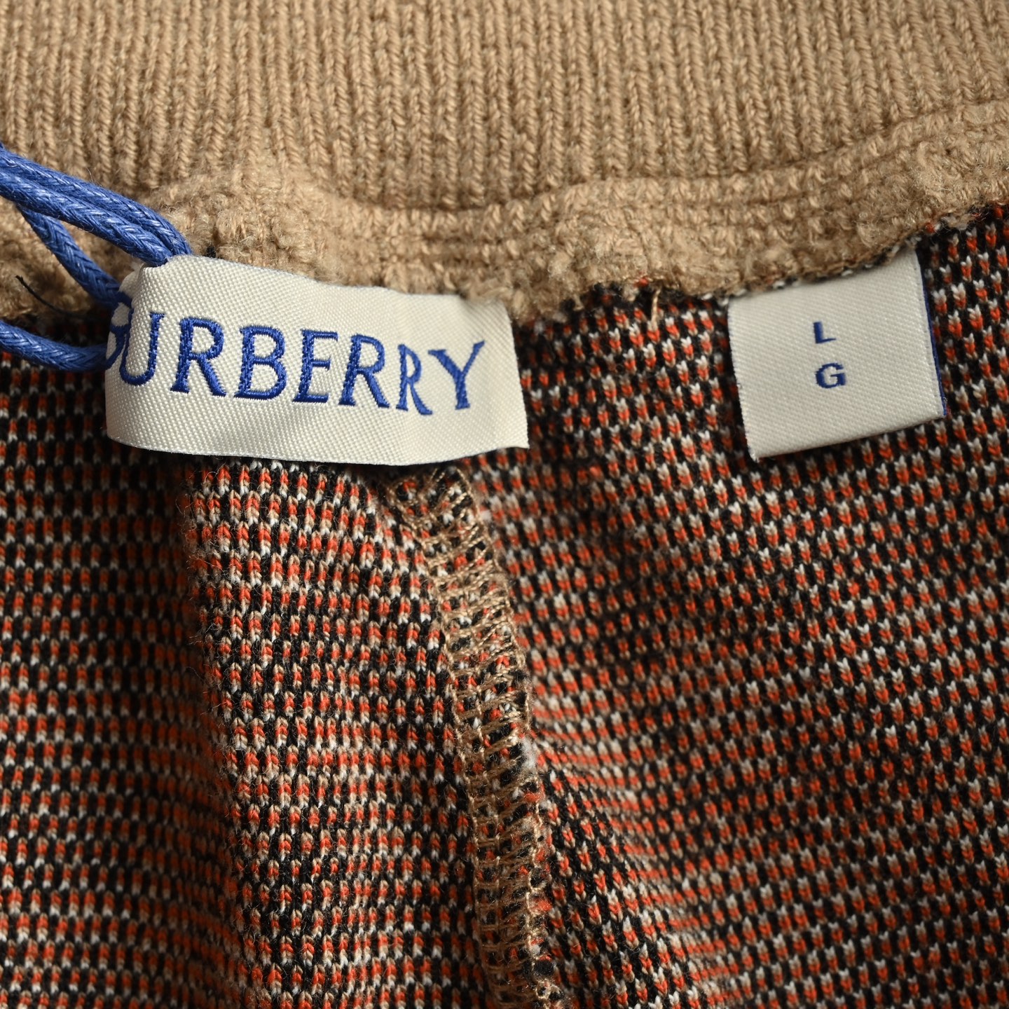 Burberry/巴宝莉 25ss 黄格纹混纺格纹短裤
