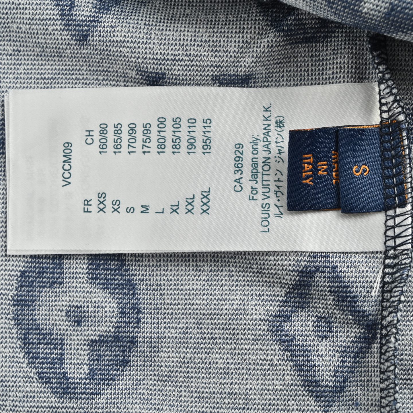 Louis Vuitton/路易威登 25ss 满印老花logo提花毛巾短袖 白色 蓝色