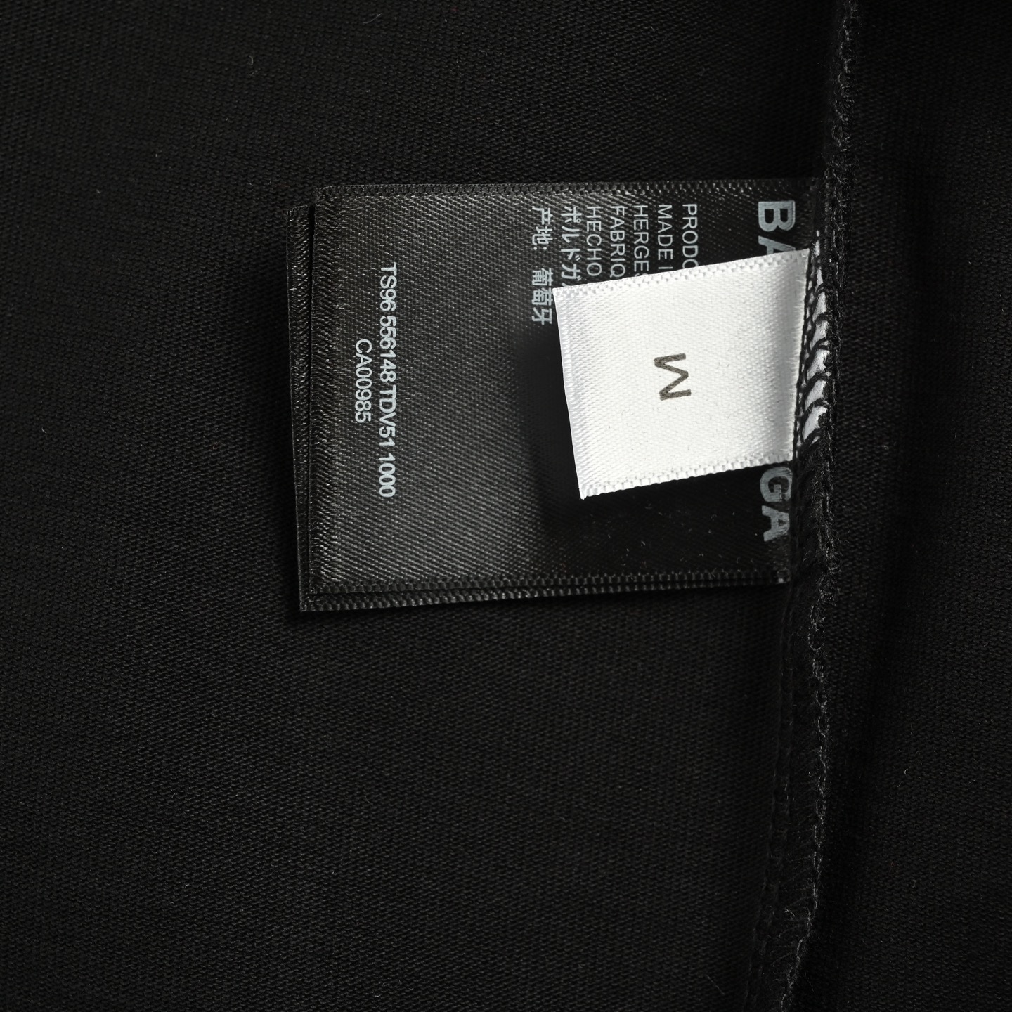 Balenciaga/巴黎世家 25ss 可乐logo多标识印花短袖 黑色 白色