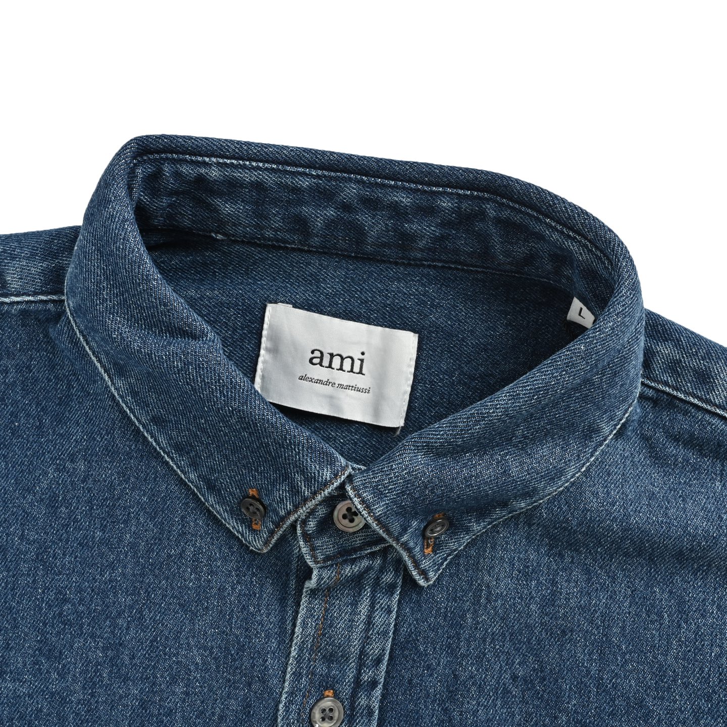 Ami 爱心刺绣牛仔衬衫外套 定制天棉精粹牛仔织物-Chinese UA Cheap High Quatity Brand Clothes Bags handbags Sneakers wholesale wholesaler seller from China Factory suppliers Fashion Clothing Shoes best Quality Beautiful Price Ami 爱心刺绣牛仔衬衫外套 定制天棉精粹牛仔织物