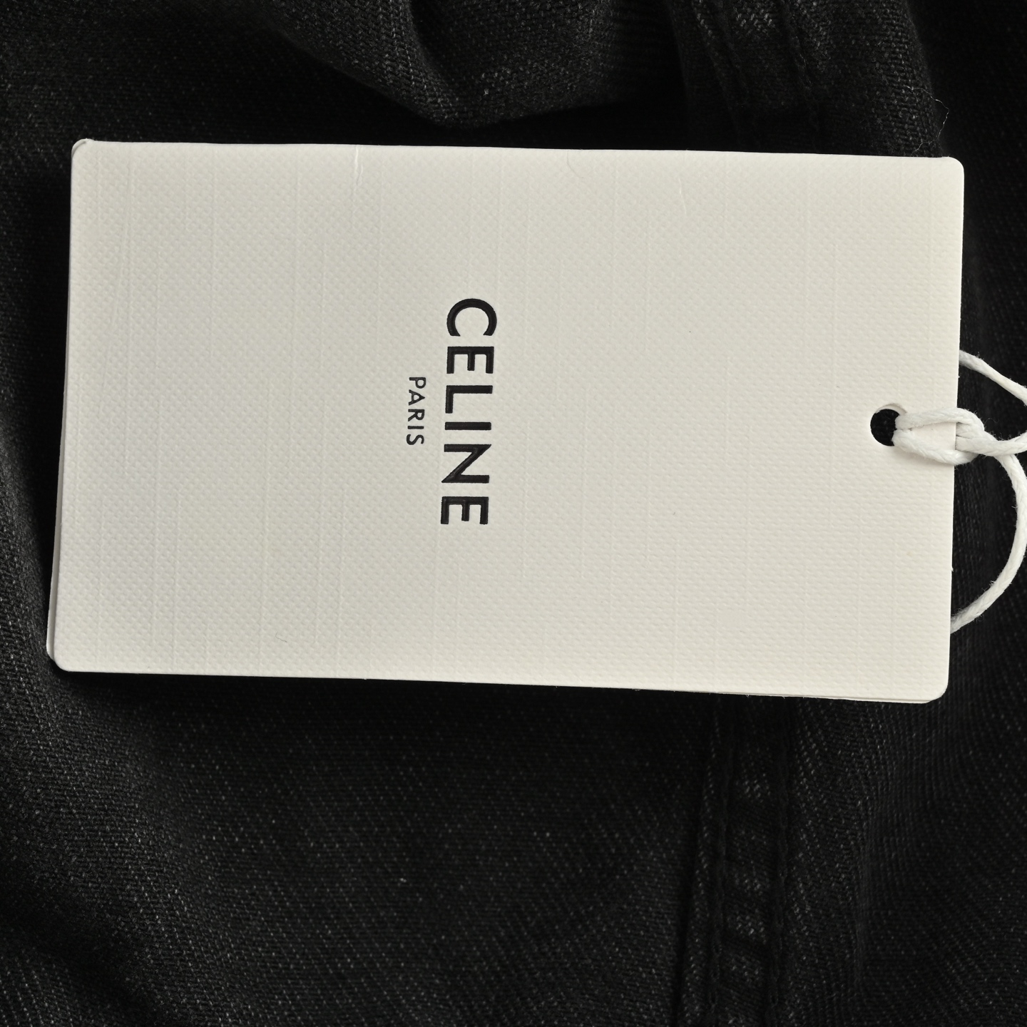 Celine/赛琳 拼接连帽牛仔外套