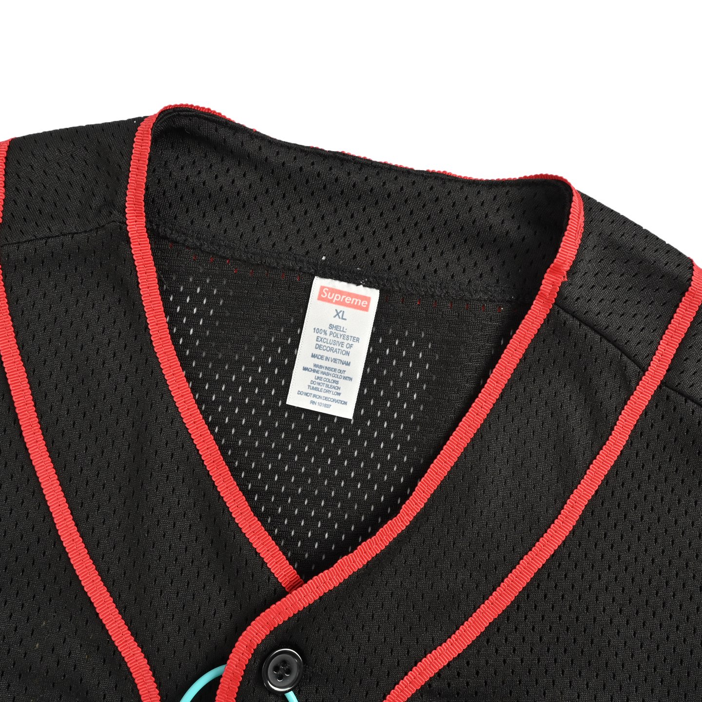 Supreme 联名款 标签logo网眼舒适短袖棒球衫 Supreme x Homerun 联名款黑色 白色 湖水绿-Chinese UA Cheap High Quatity Brand Clothes Bags handbags Sneakers wholesale wholesaler seller from China Factory suppliers Fashion Clothing Shoes best Quality Beautiful Price Supreme 联名款 标签logo网眼舒适短袖棒球衫 Supreme x Homerun 联名款黑色 白色 湖水绿