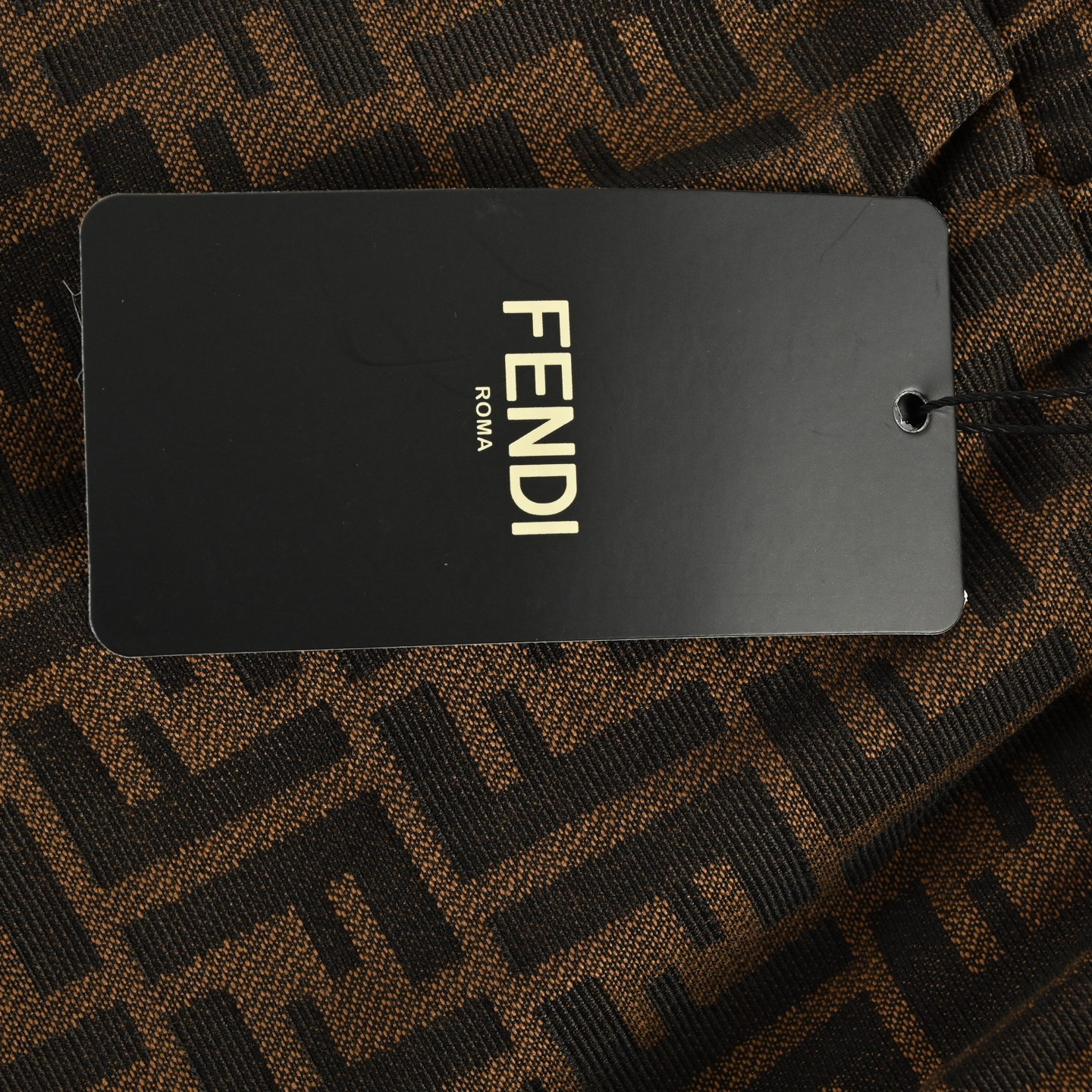 Fendi/芬迪 25ss FF满印提花眼睛刺绣短裤