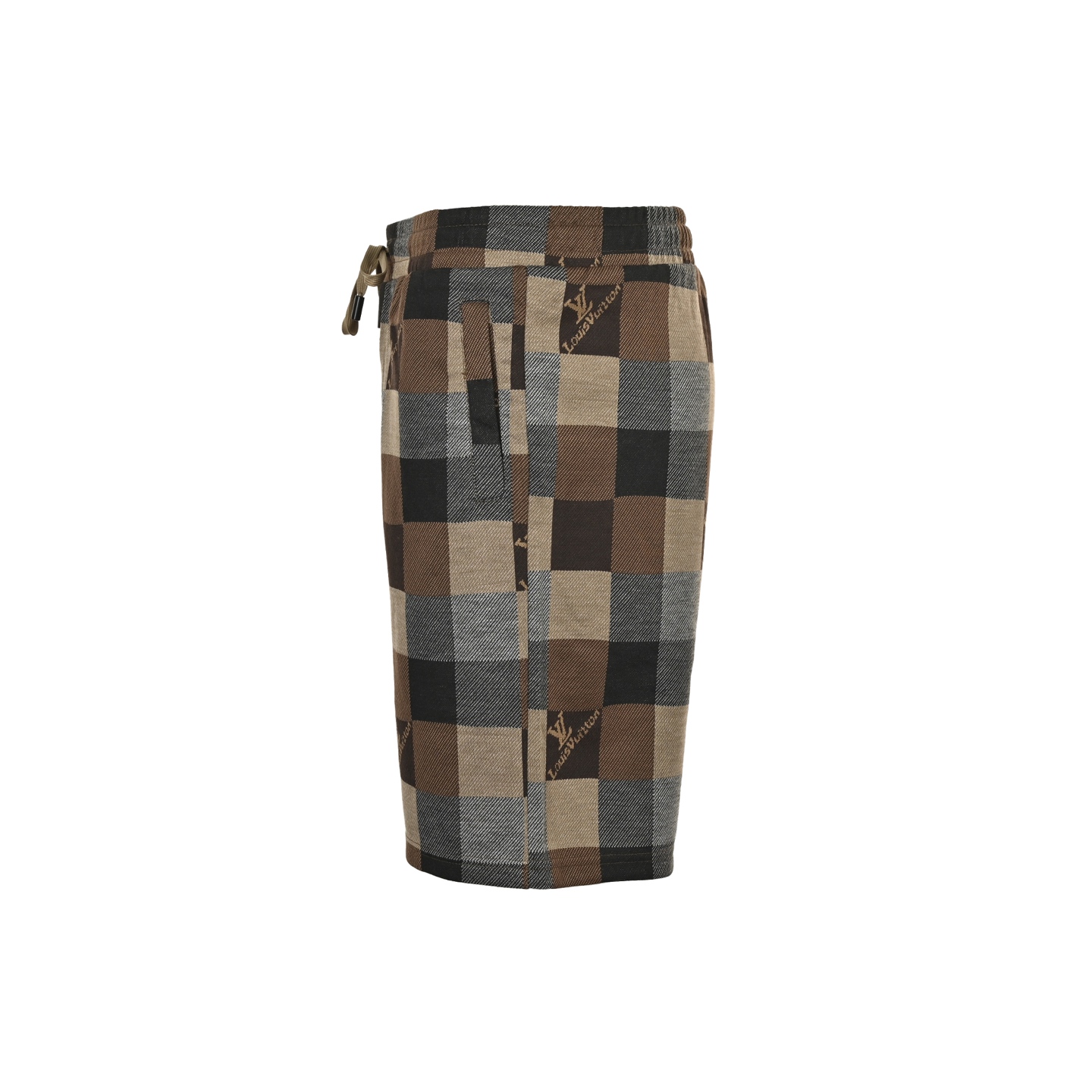 Louis Vuitton/路易威登 25ss 棋盘格提花字母短裤