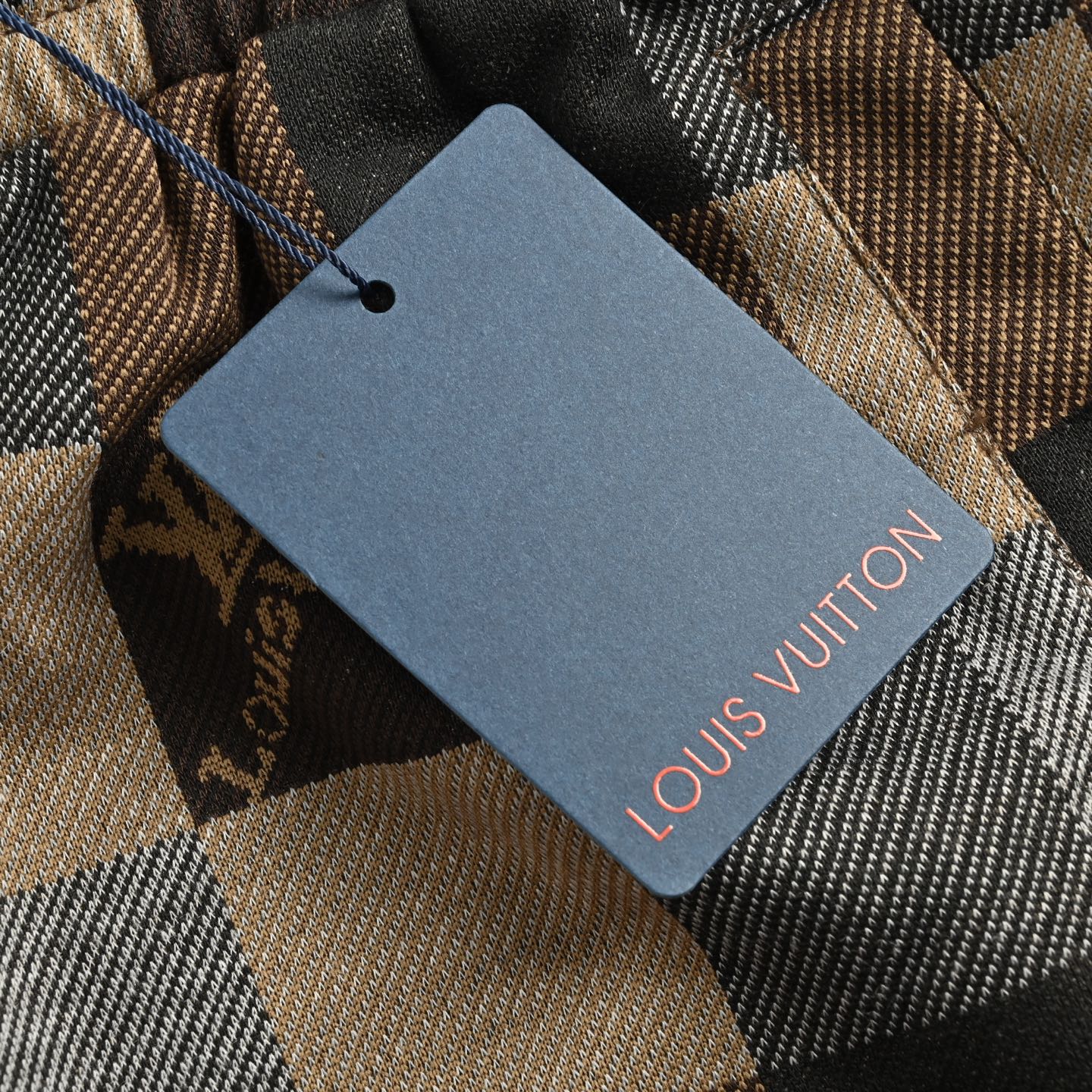 Louis Vuitton/路易威登 25ss 棋盘格提花字母短裤