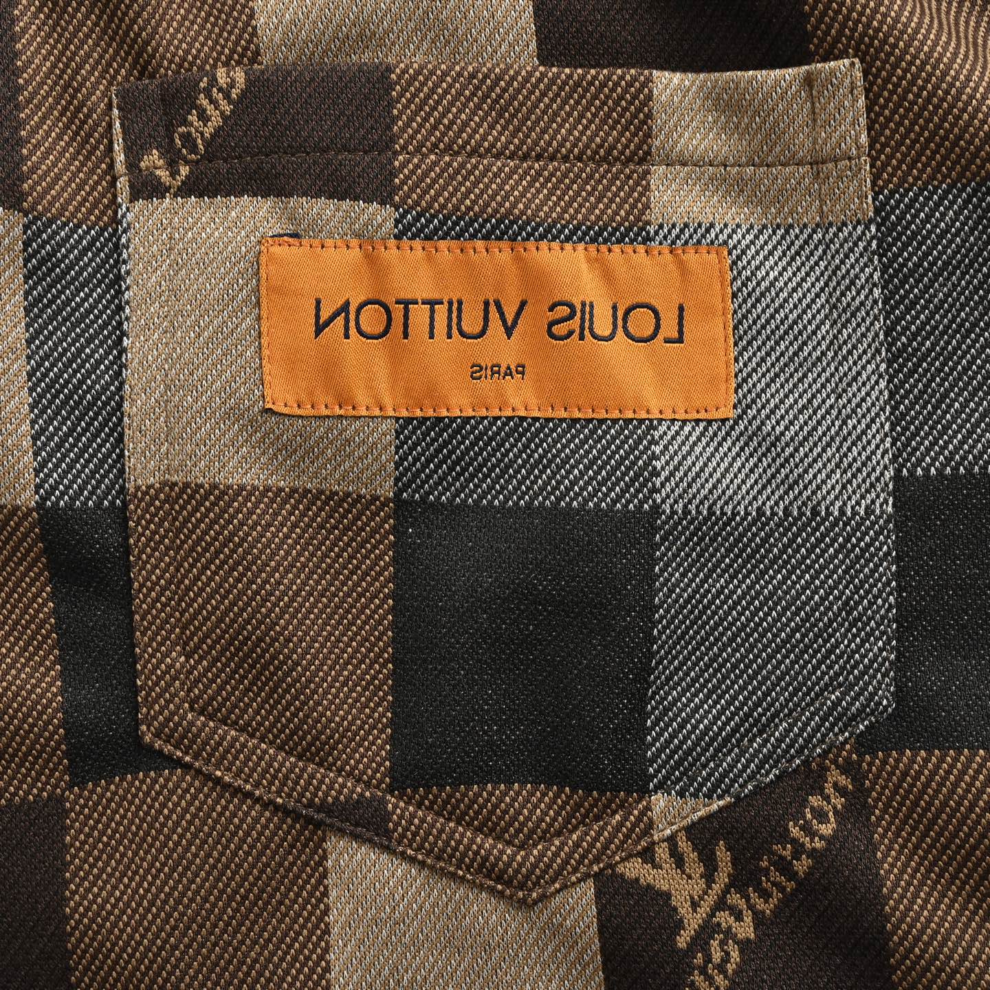 Louis Vuitton/路易威登 25ss 棋盘格提花字母短裤