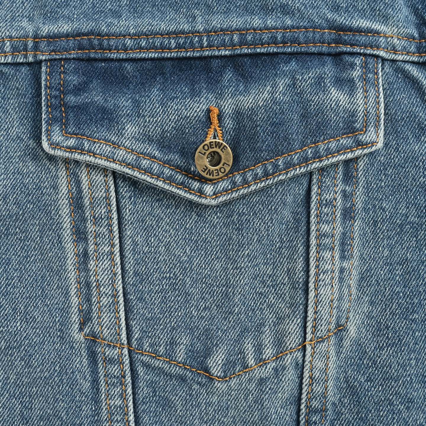 Loewe/罗意威 Anagram单宁刺绣牛仔外套夹克