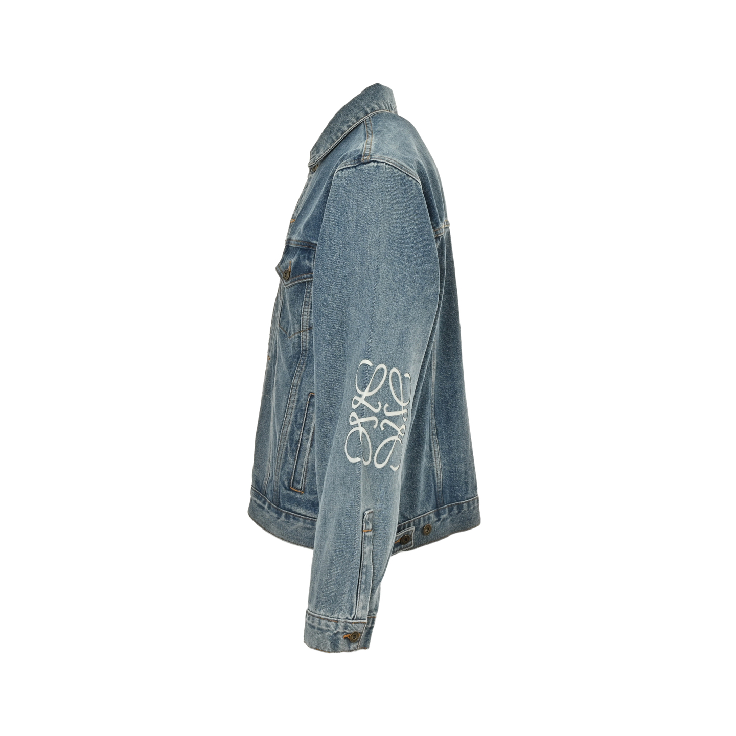 Loewe/罗意威 Anagram单宁刺绣牛仔外套夹克