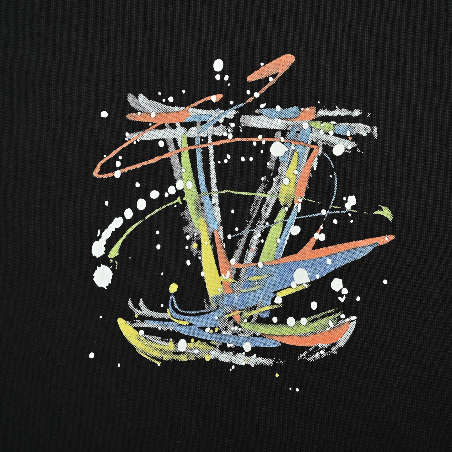 Louis Vuitton/路易威登 25ss 手绘字母logo印花短袖