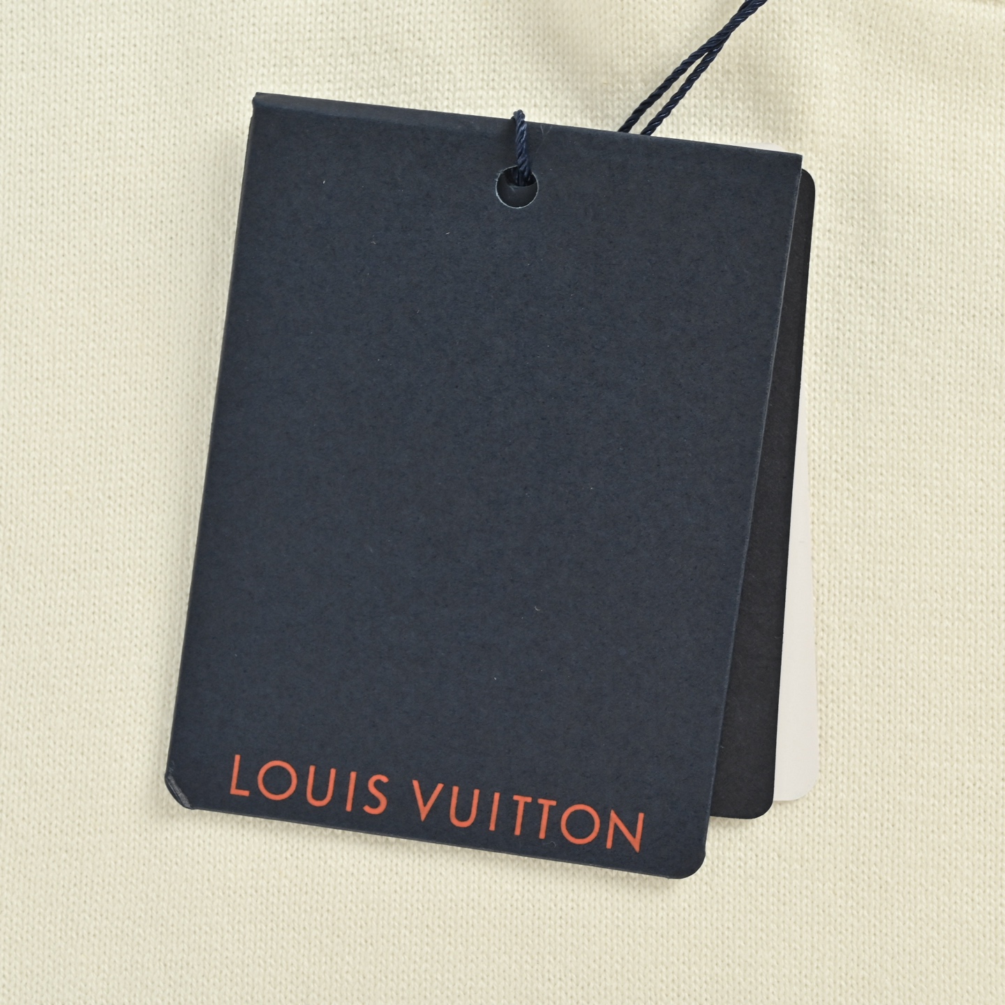 Louis Vuitton/路易威登 杏白口袋logo尼龙针织短袖