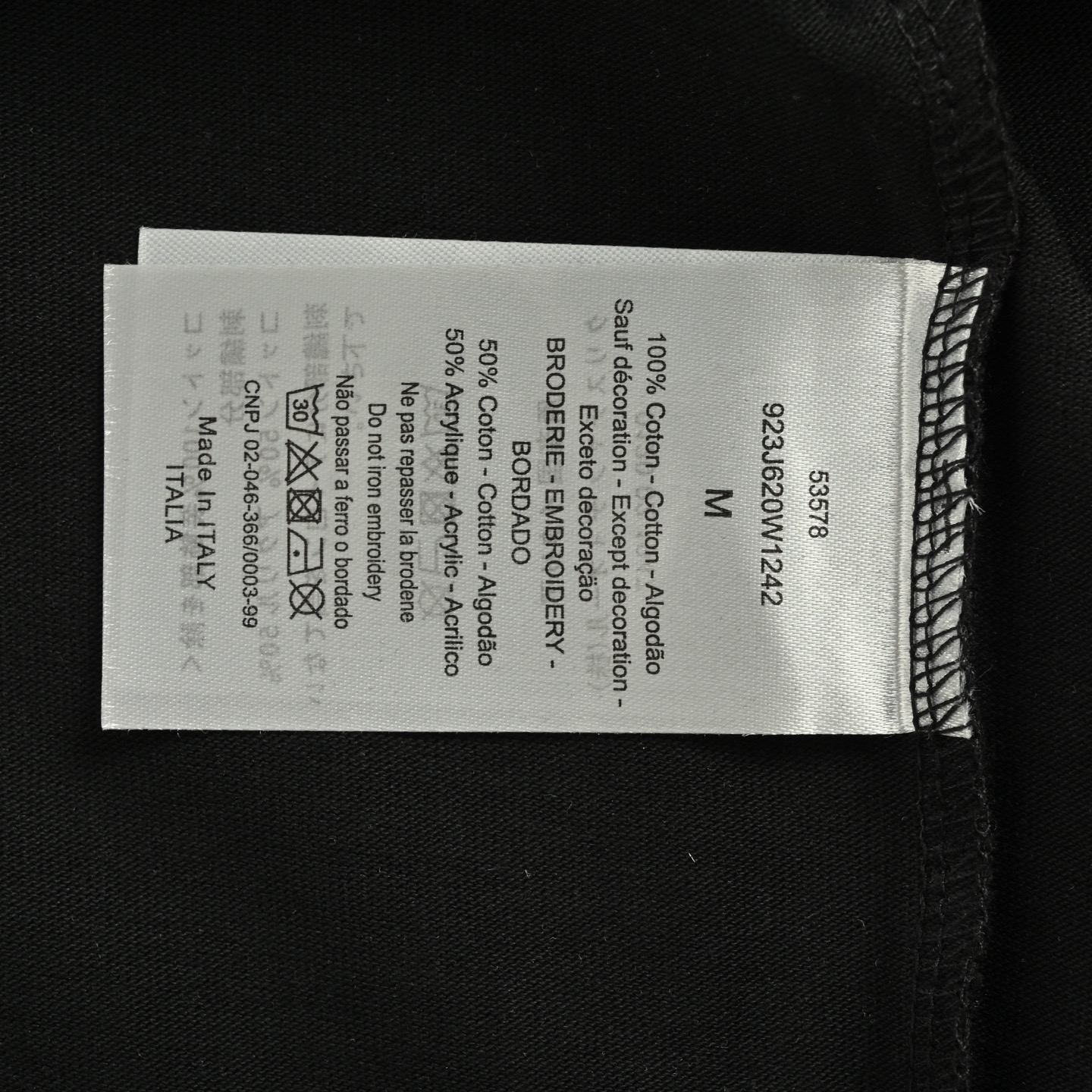 Dior/迪奥 25ss 汉密尔顿联名刺绣短袖