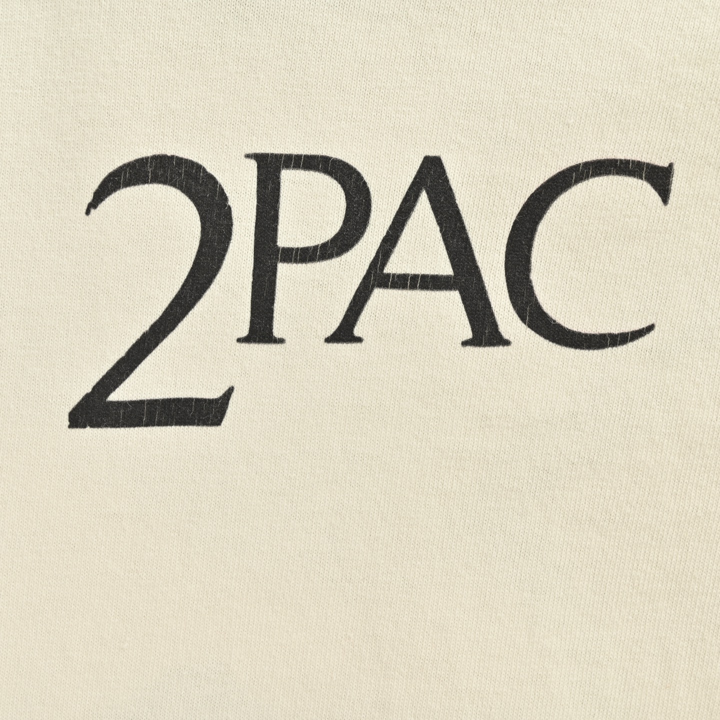 SAINT MICHAEL 25ss 2PAC十字人像印花短袖