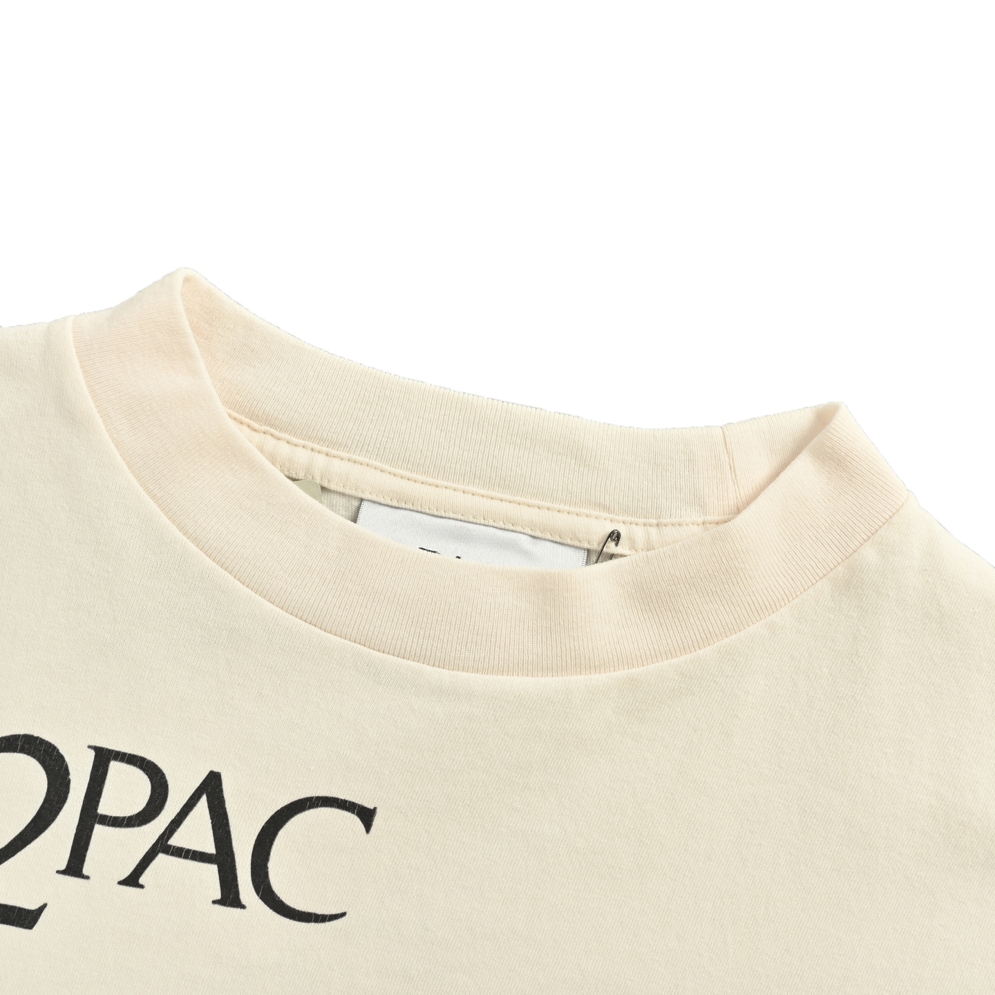 SAINT MICHAEL 25ss 2PAC十字人像印花短袖