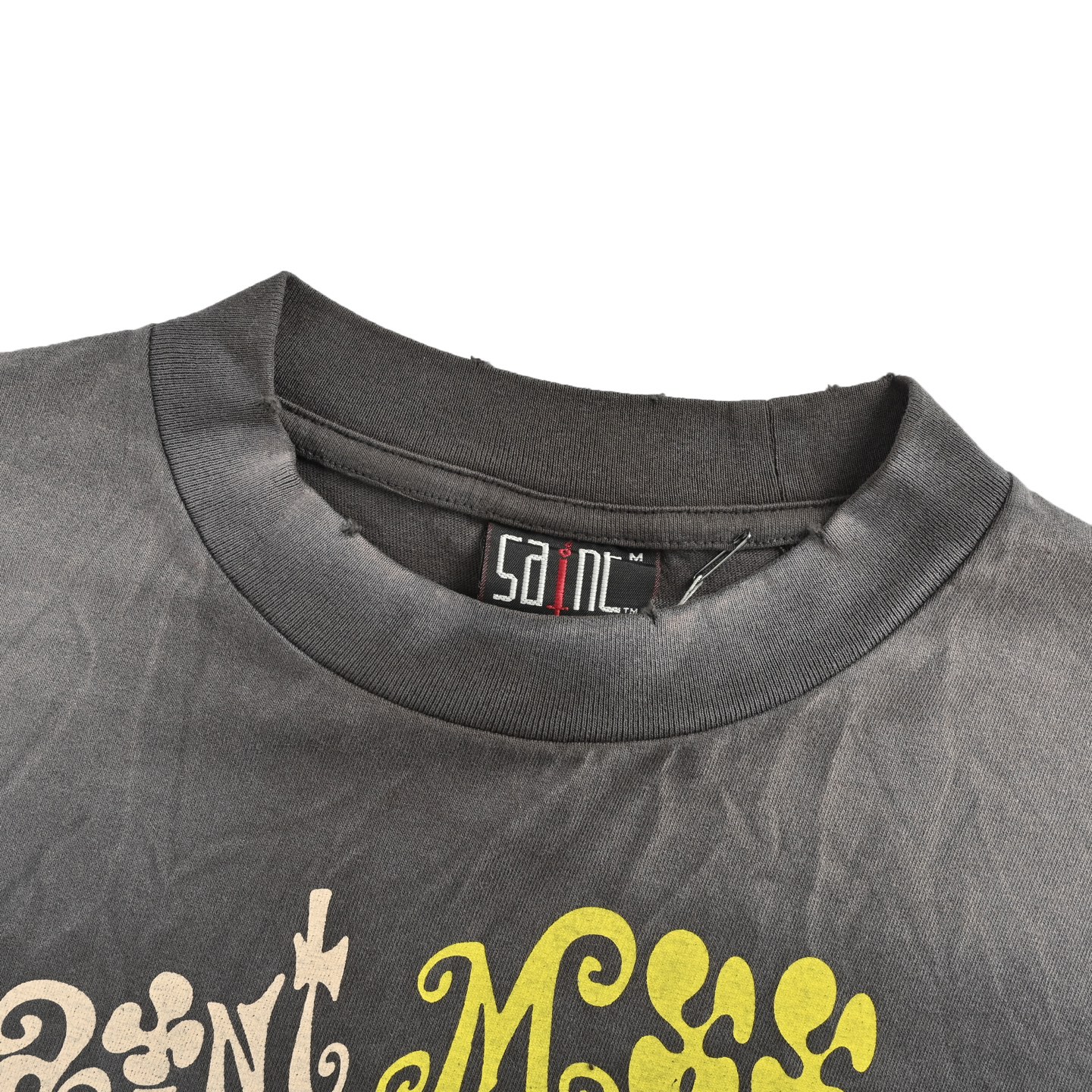 SAINT MICHAEL 25ss 小恶魔蜜蜂印花短袖