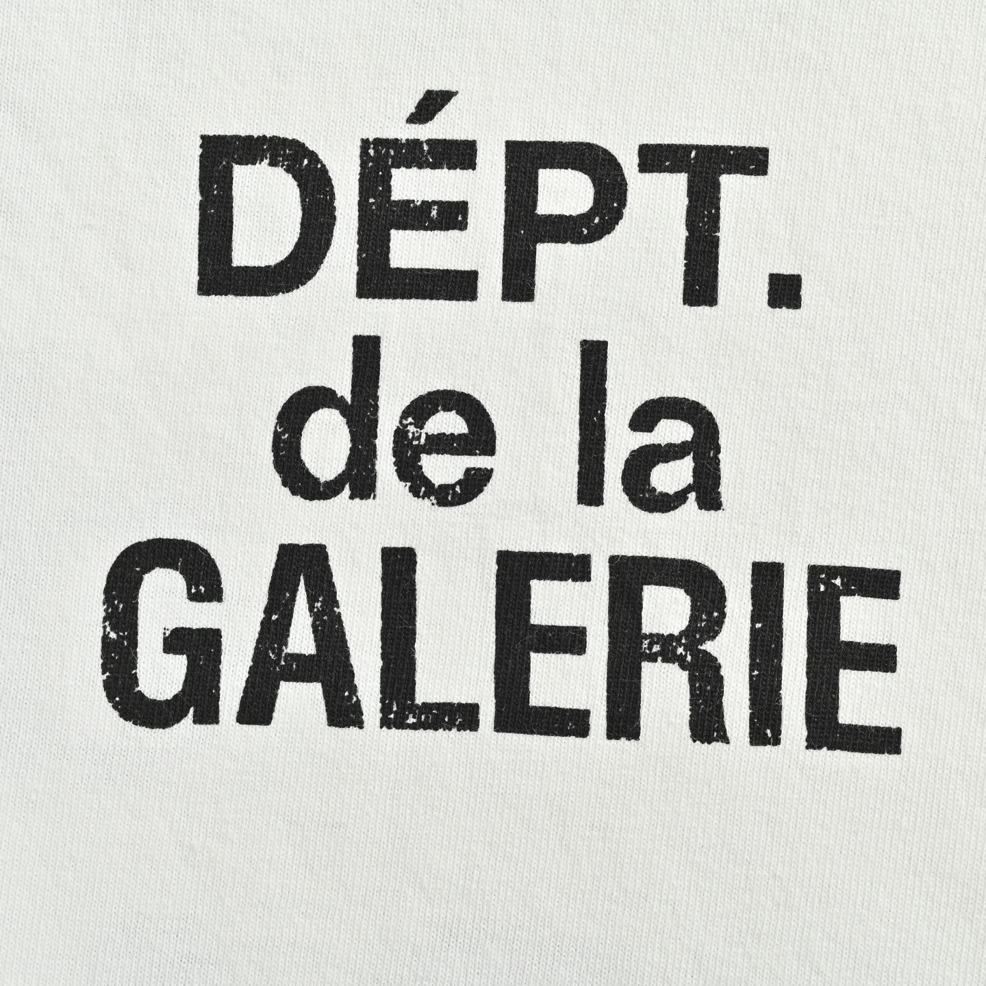 GALLERY DEPT 25ss 斑驳法文印花短袖