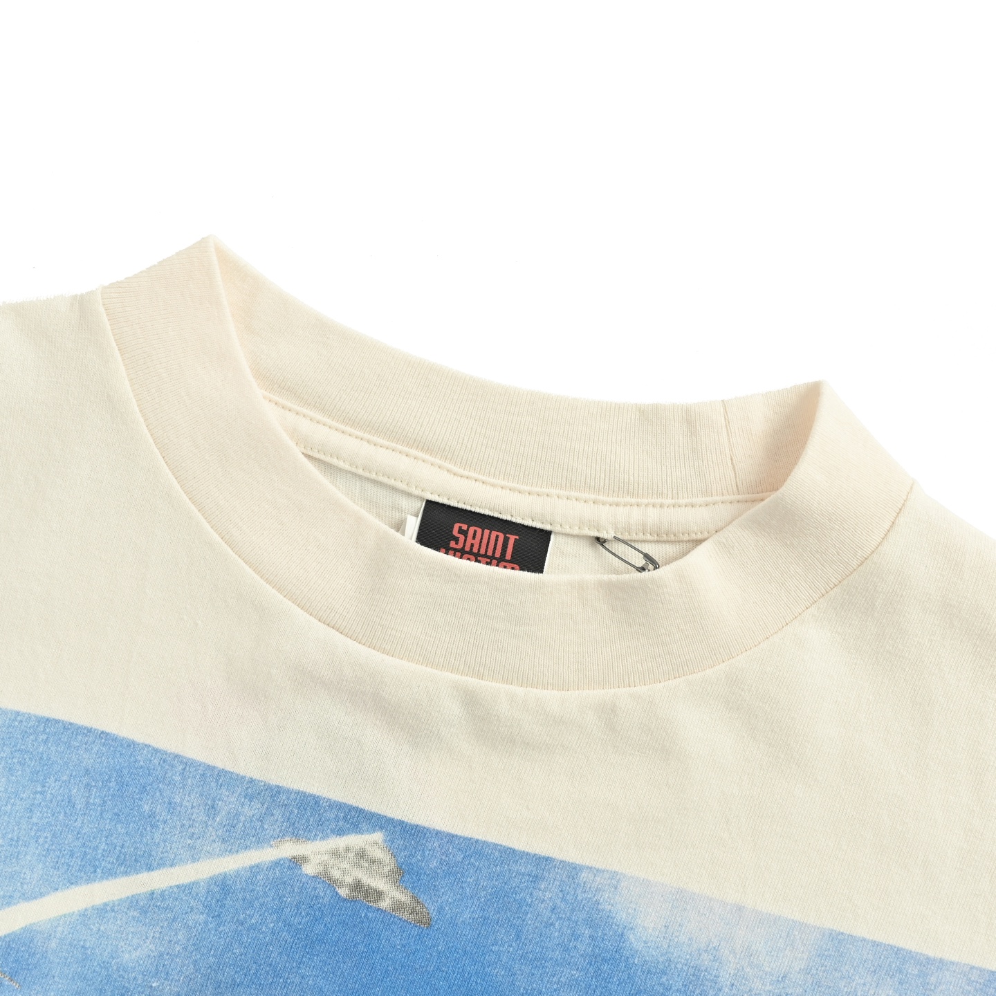 SAINT MICHAEL 25ss 外星人危机印花短袖