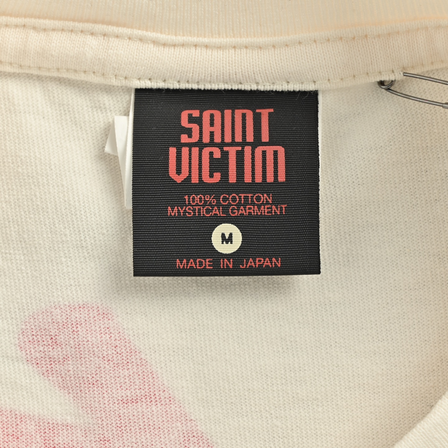 SAINT MICHAEL 25ss 外星人危机印花短袖