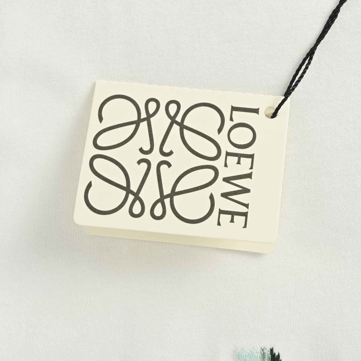 Loewe/罗意威 25ss Loe渐变字母刺绣短袖