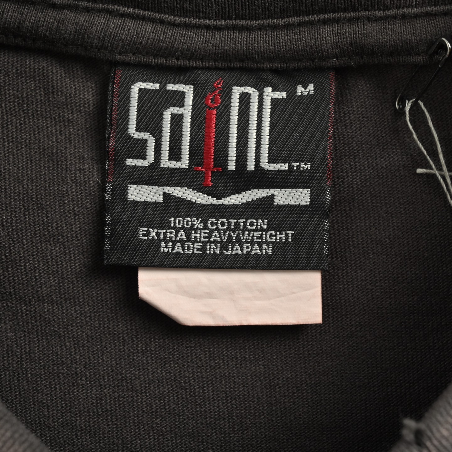 SAINT MICHAEL 25ss 星星标语印花短袖