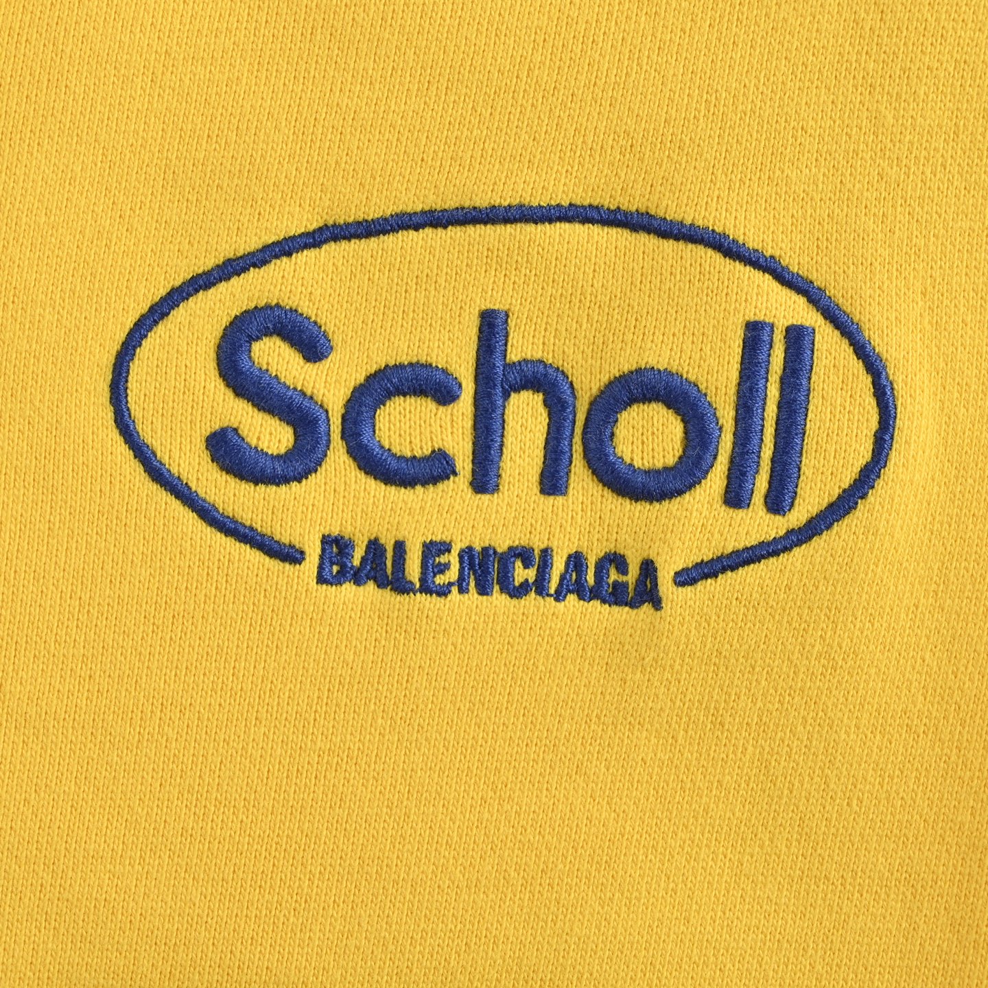 Balenciaga/巴黎世家 25ss Scholl拔印刺绣长裤