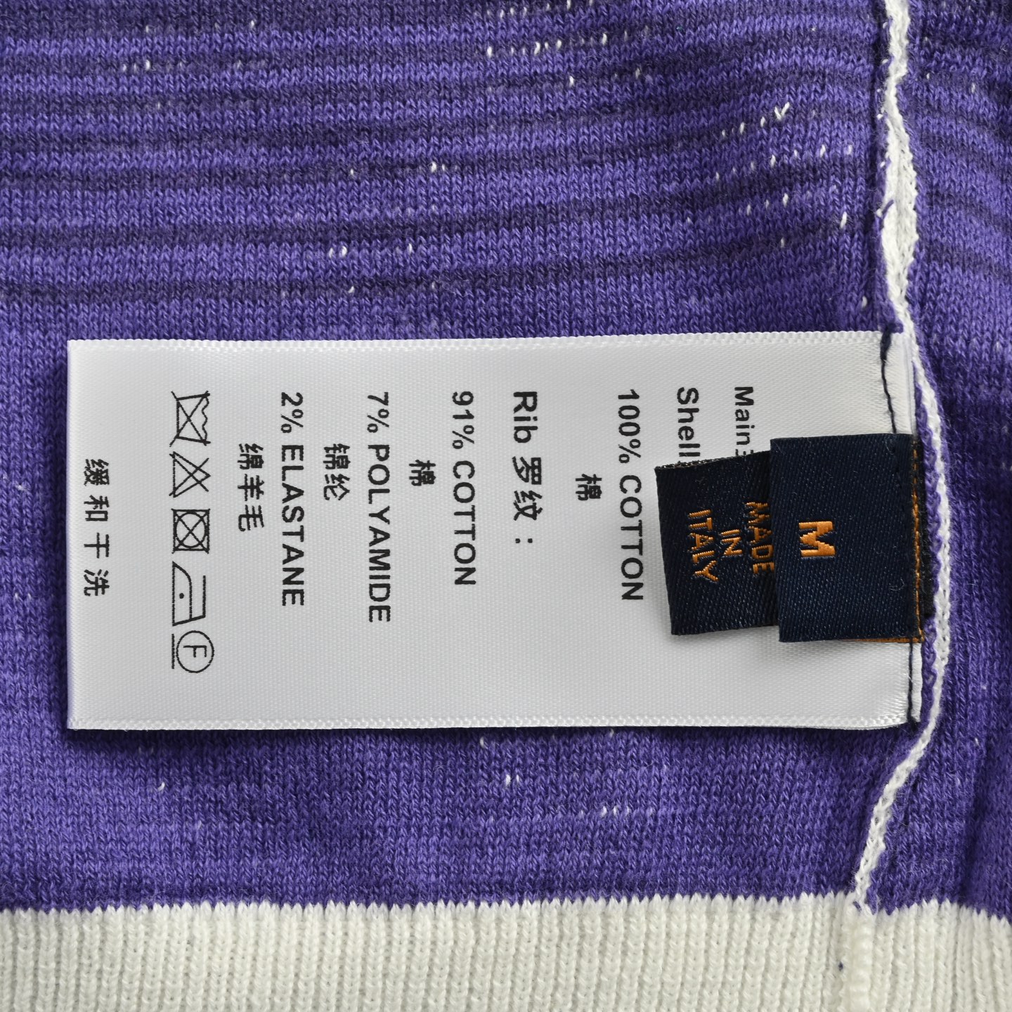 Louis Vuitton/路易威登 25ss 棋盘格渐变针织短袖