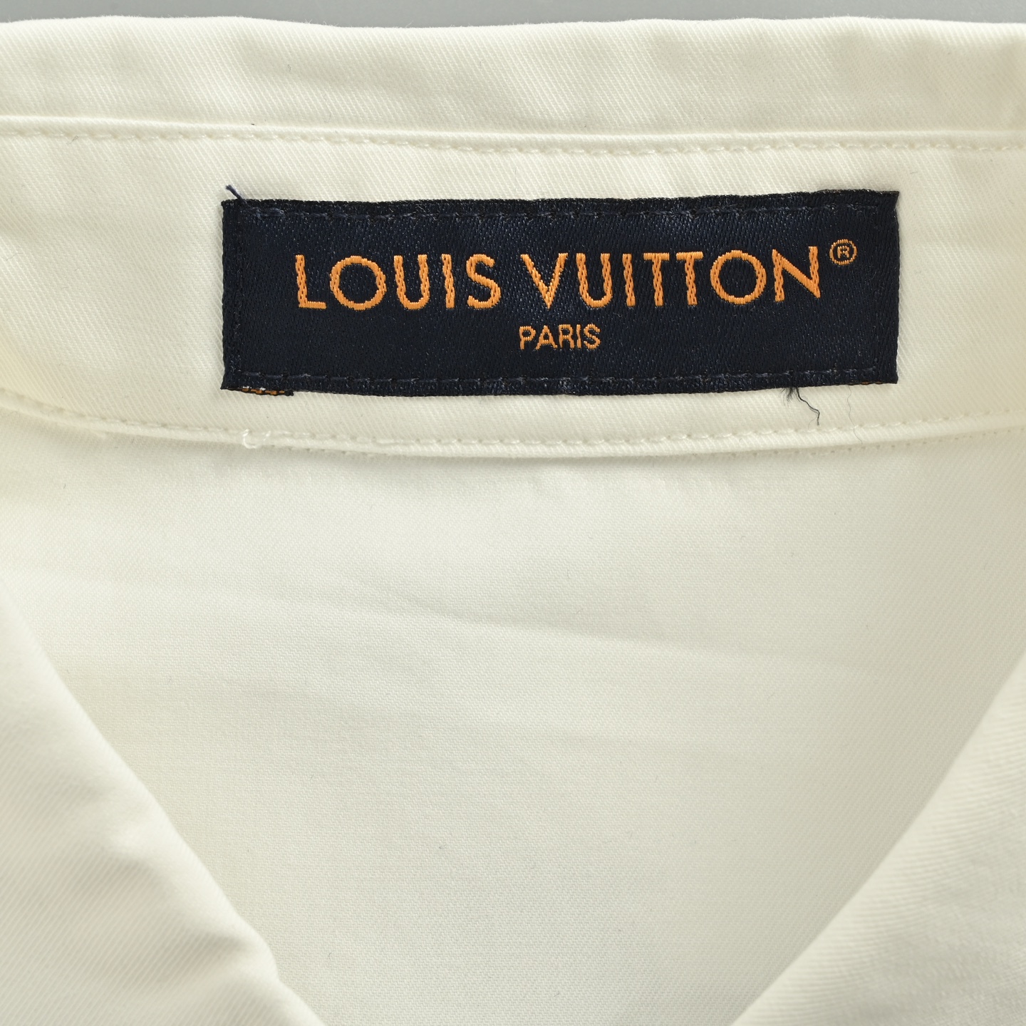 Louis Vuitton/路易威登 25ss 刺绣字母徽标短袖衬衫 LV新款短袖衬衫