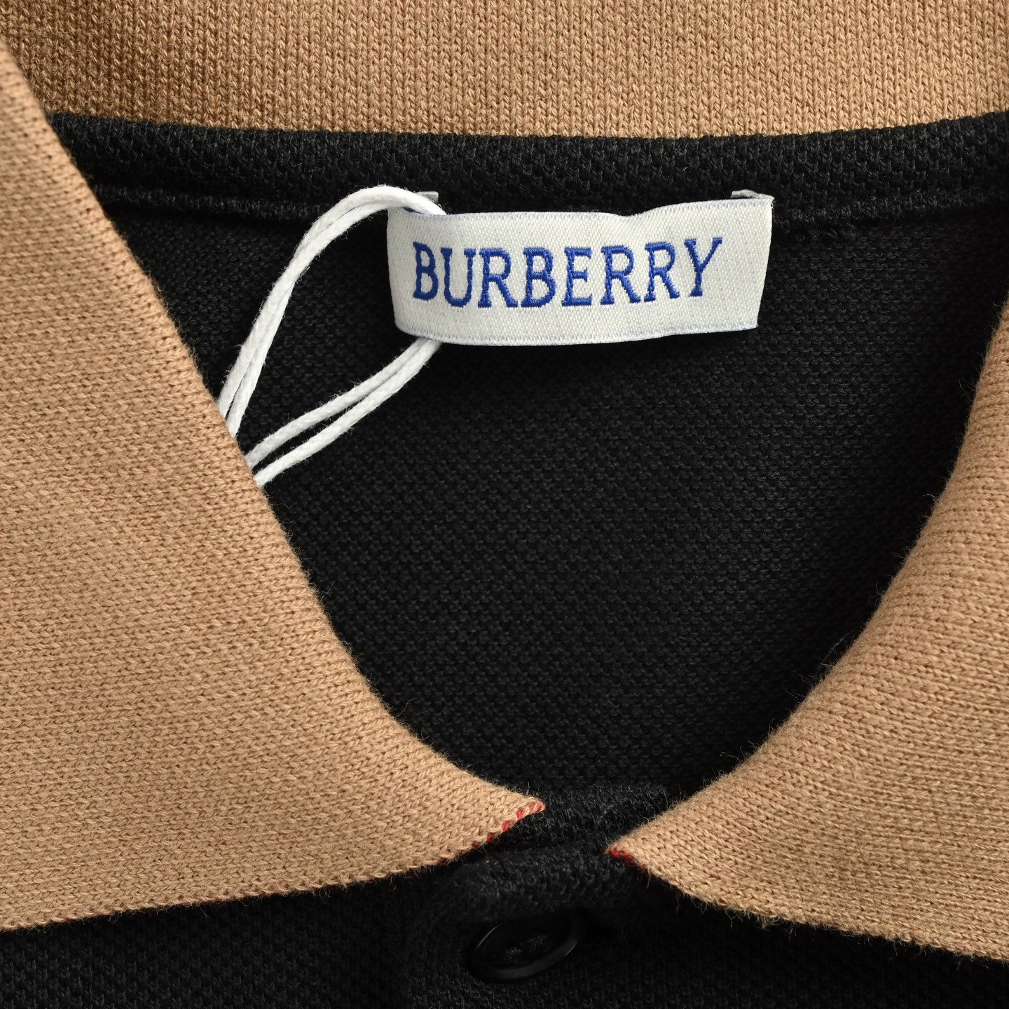 Burberry/巴宝莉 25ss 战马刺绣领口提花Polo短袖