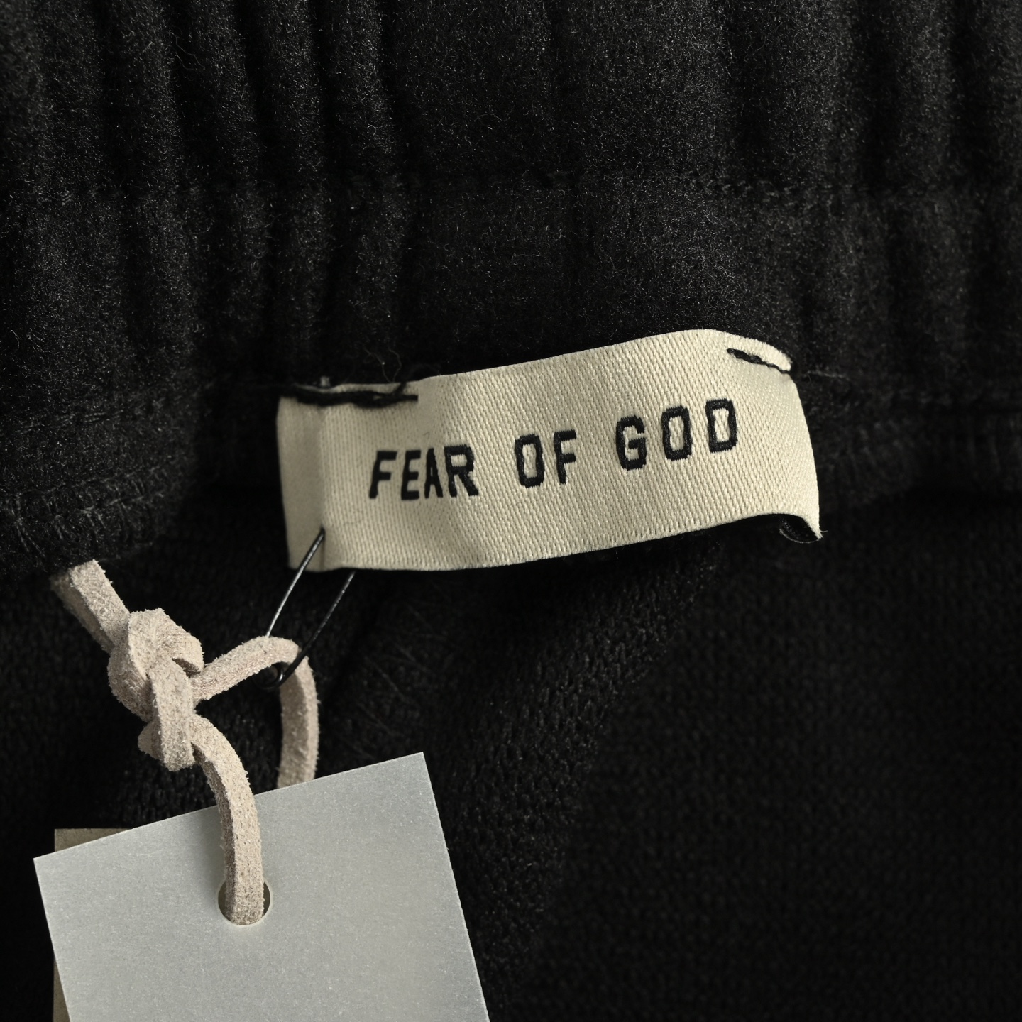 Fear of god Fog侧边织带短裤 Fear of God 第八季系列 Boiled Wool Striped Relaxed Short 条纹舒适系带宽松休闲短裤