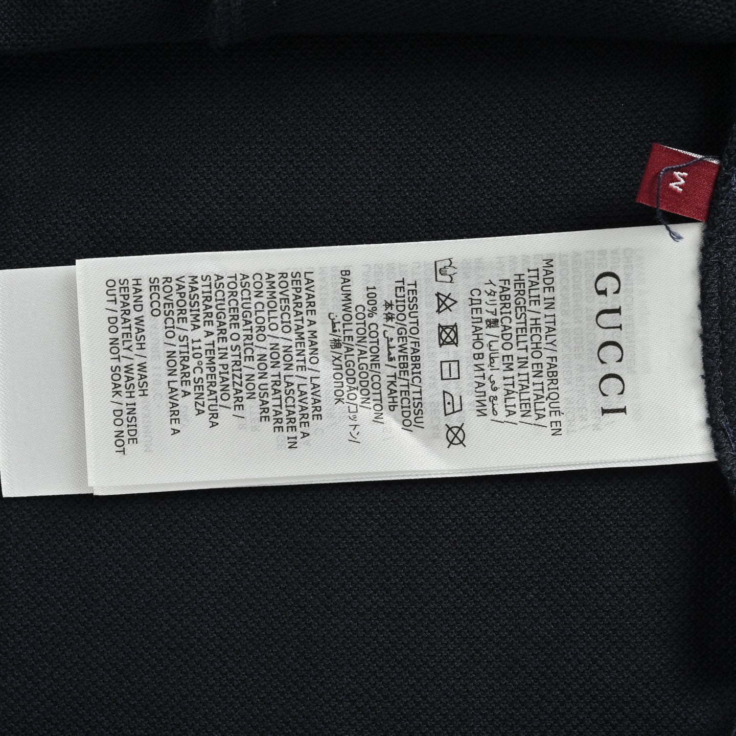 Gucci/古驰 25ss 刺绣字母小标Polo短袖