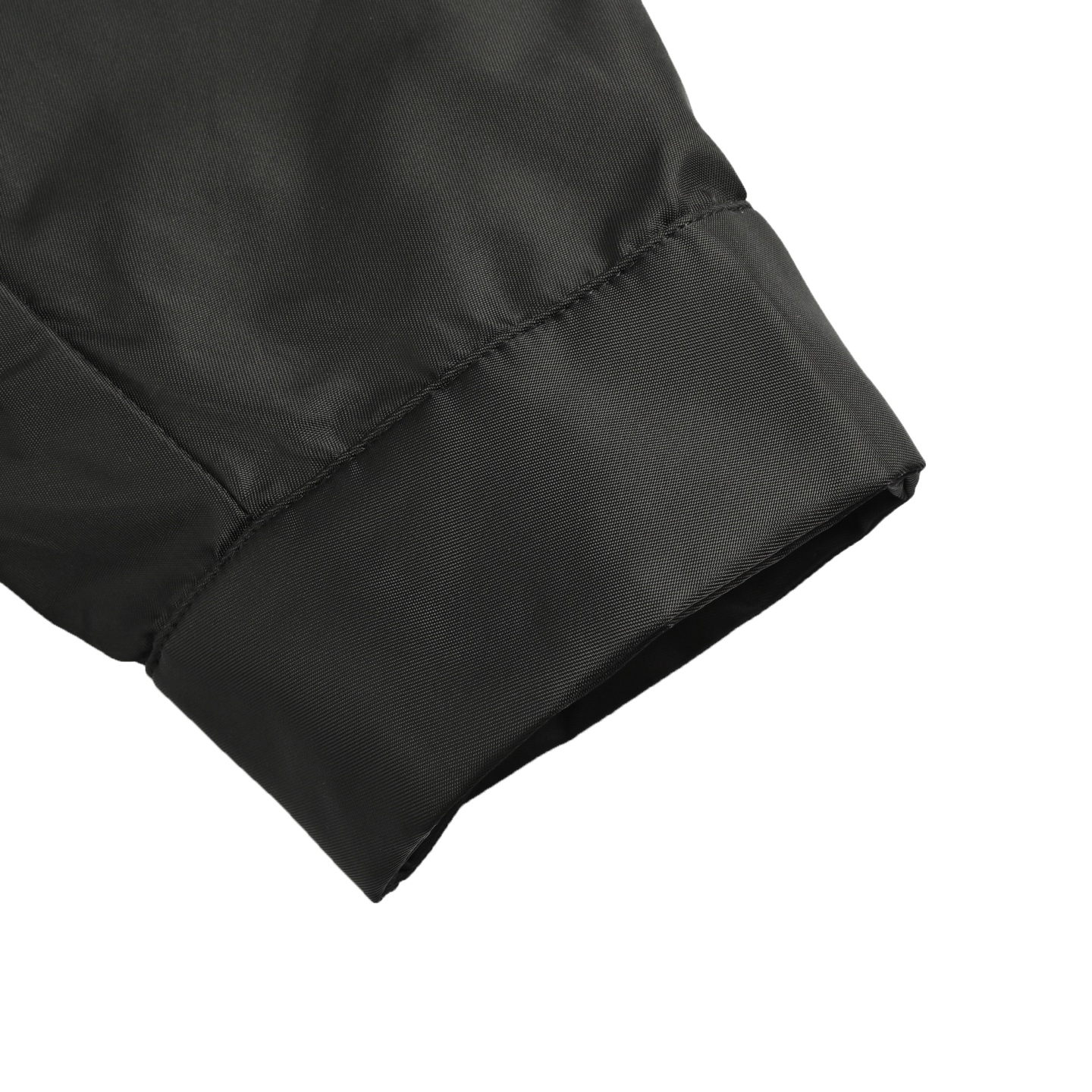 Prada/普拉达 25Fw 后领三角标立领夹克外套