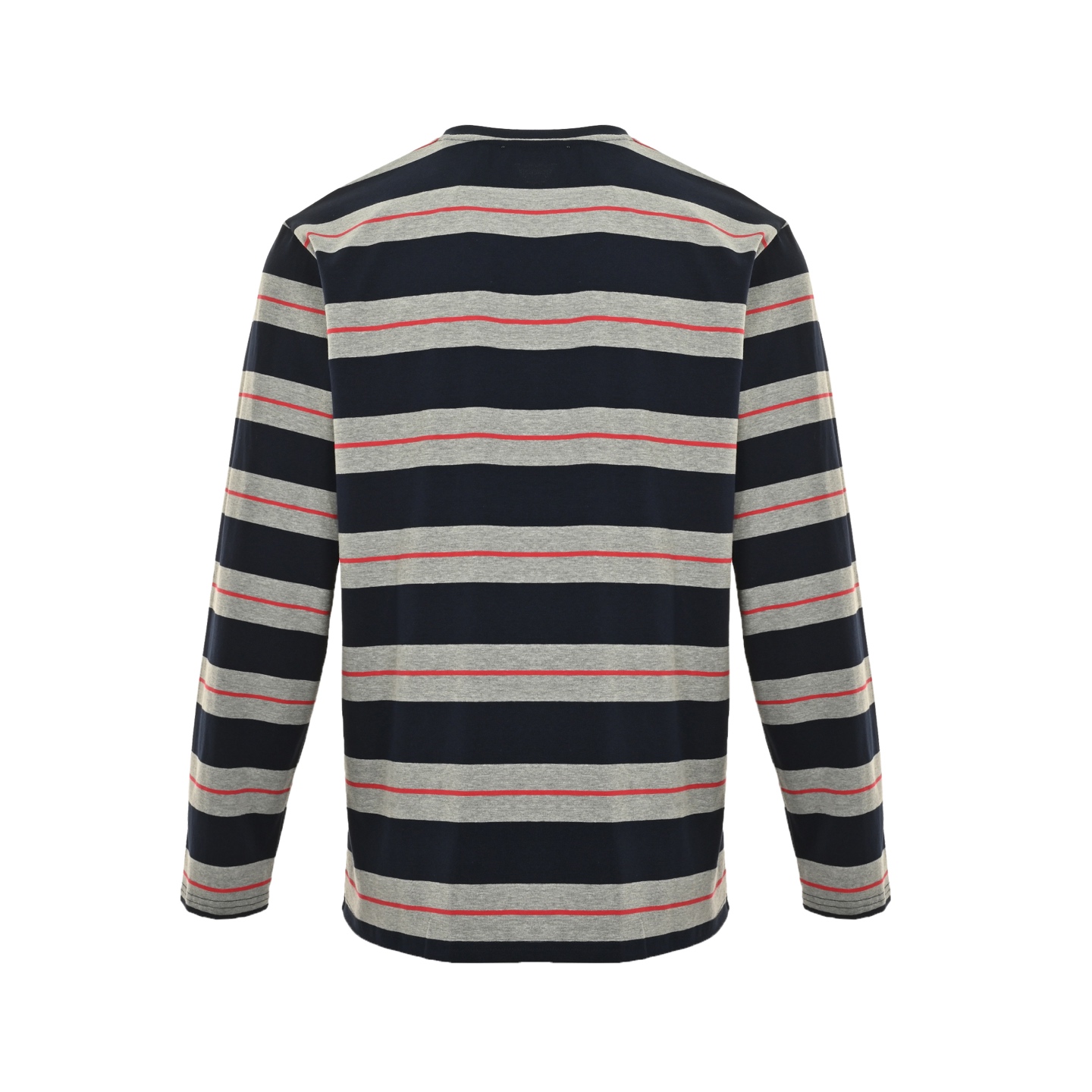 Miu Miu/缪缪 25Fw 口袋徽标条纹长袖T恤-Chinese UA Cheap High Quatity Brand Clothes Bags handbags Sneakers wholesale wholesaler seller from China Factory suppliers Fashion Clothing Shoes best Quality Beautiful Price Miu Miu/缪缪 25Fw 口袋徽标条纹长袖T恤