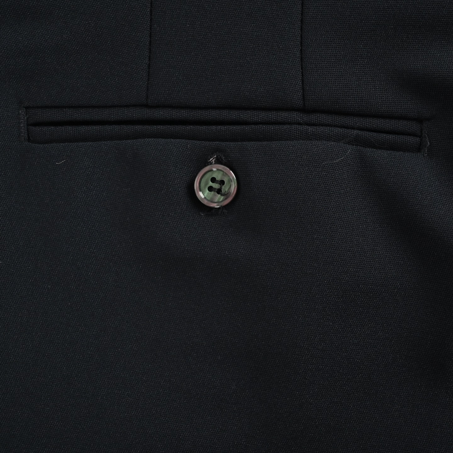 Thom Browne/汤姆布朗 黑杠西裤 金属纽扣