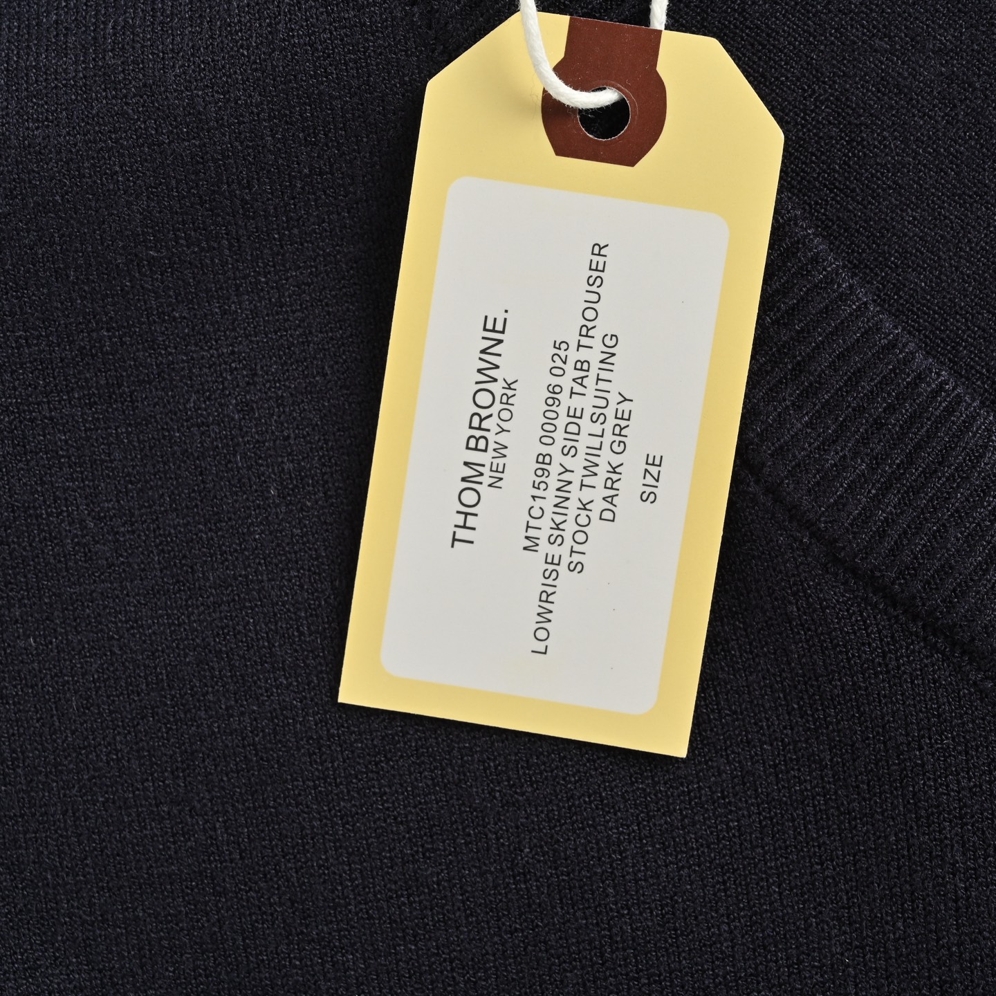 Thom Browne/汤姆布朗 彩条V领羊毛针织连衣裙