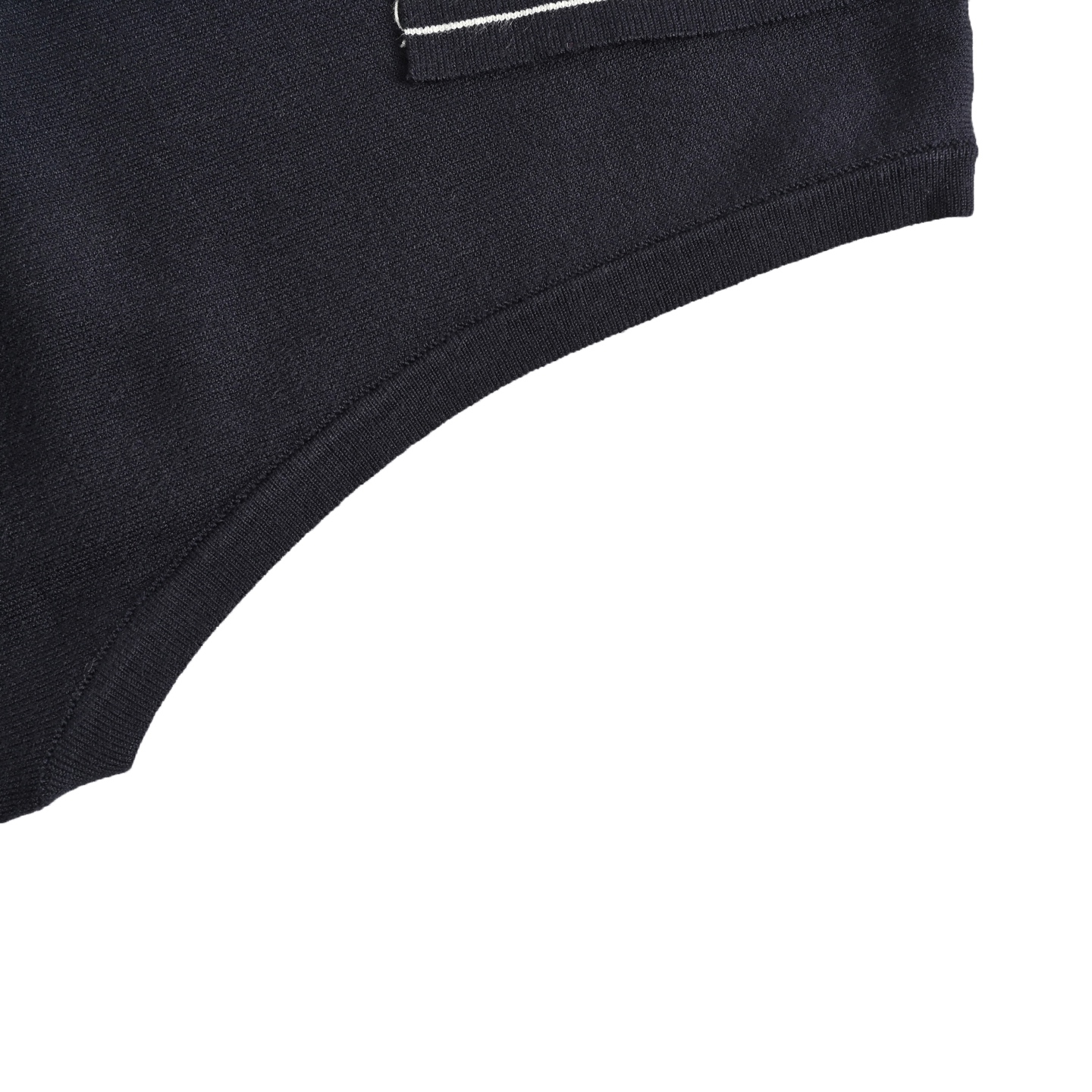 Thom Browne/汤姆布朗 彩条翻领羊毛针织连衣裙