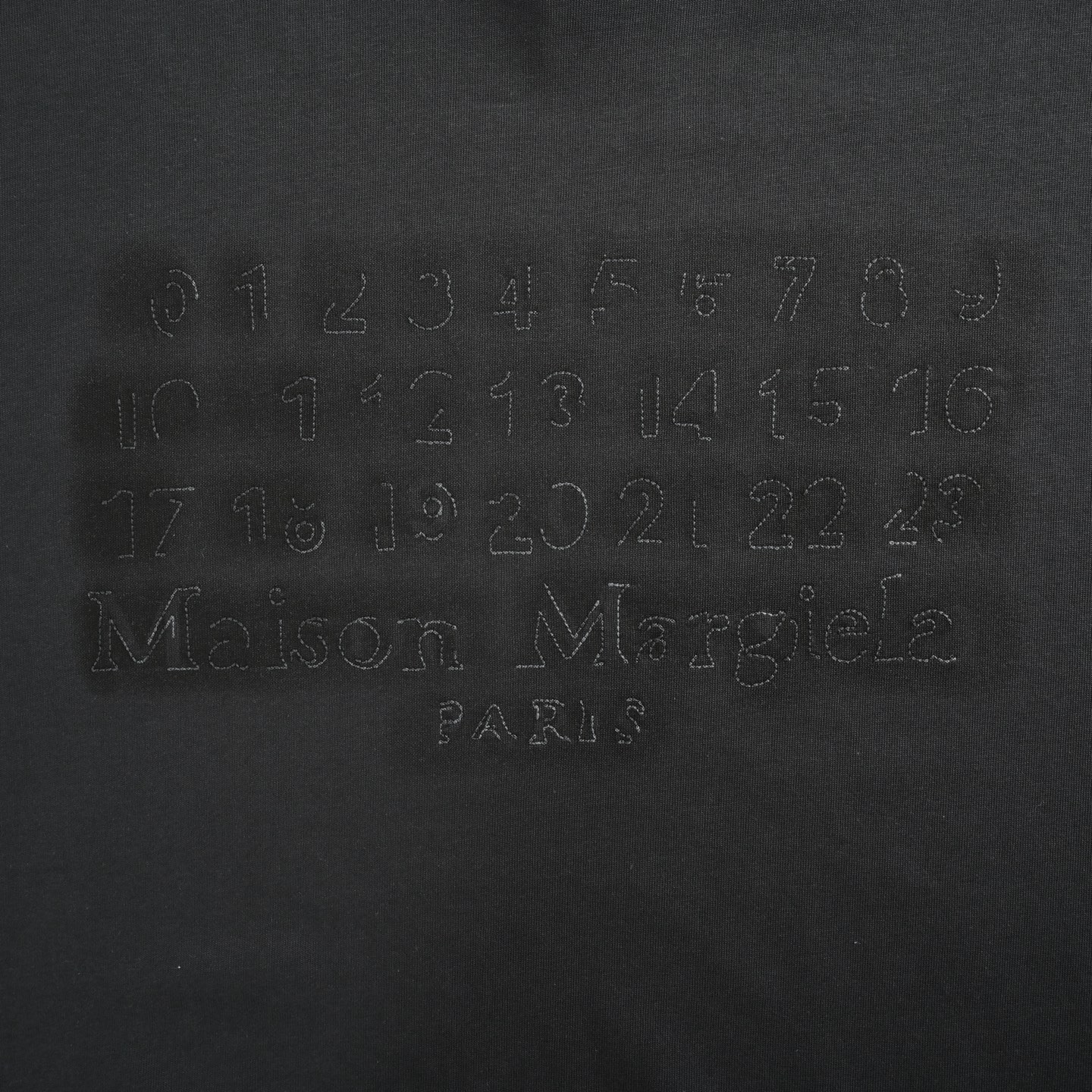 Maison Margiela/马吉拉 25ss 阴影字母刺绣短袖