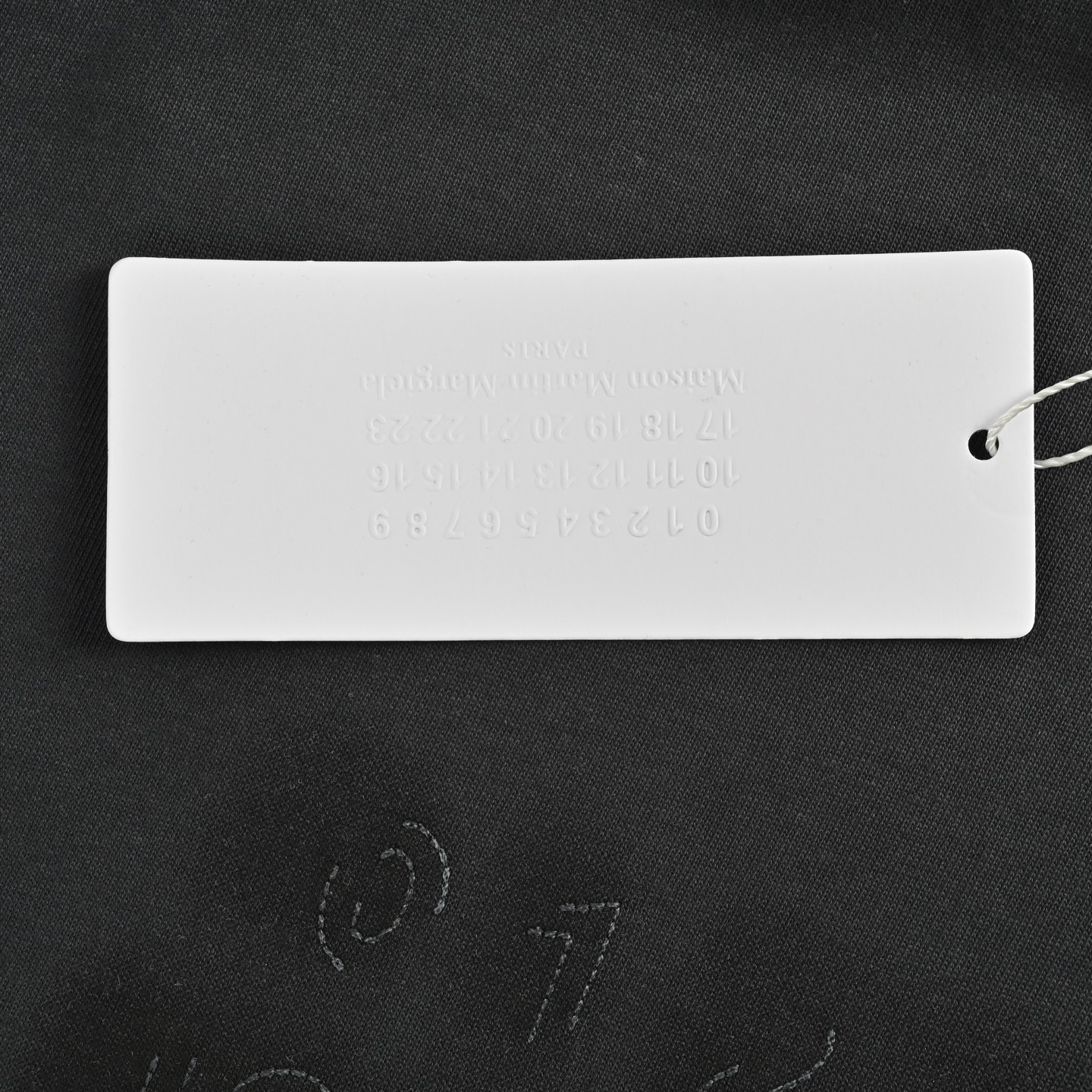 Maison Margiela/马吉拉 25ss 阴影字母刺绣短袖