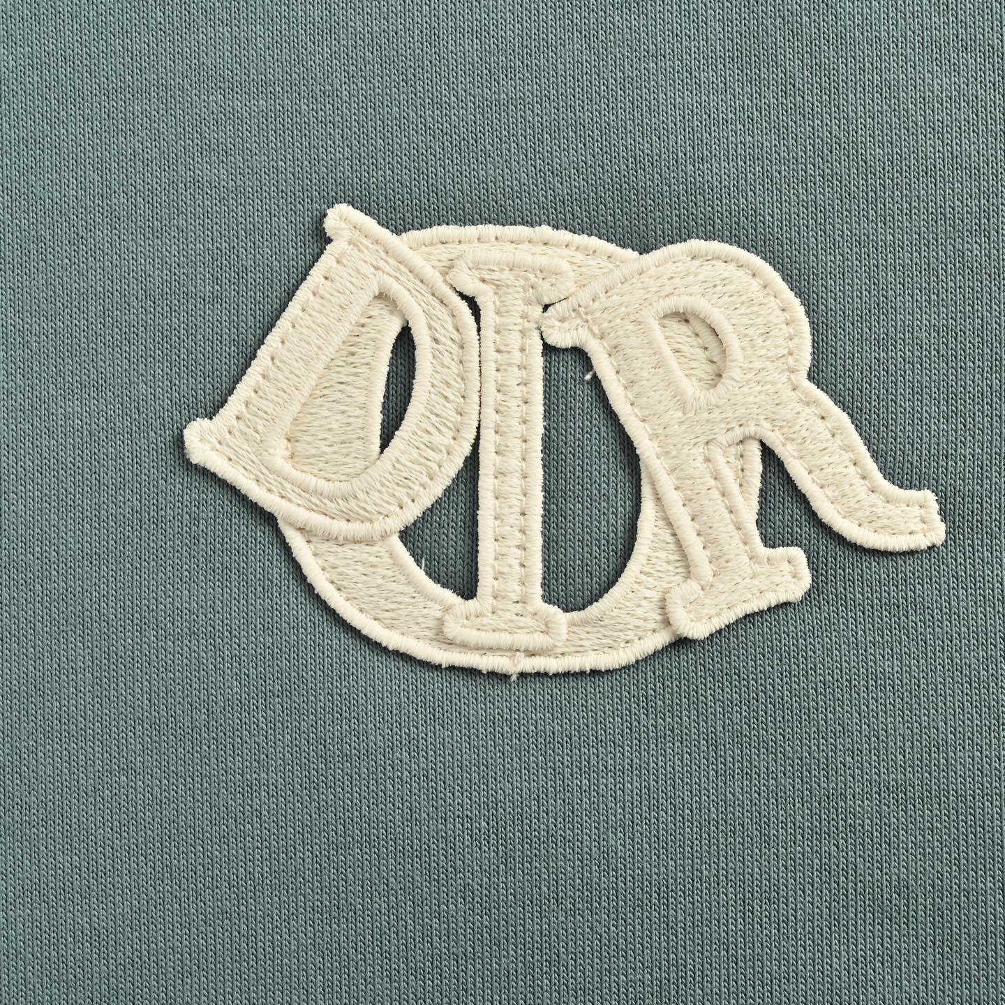 Dior/迪奥 三色章仔绣花贴布绣连帽卫衣