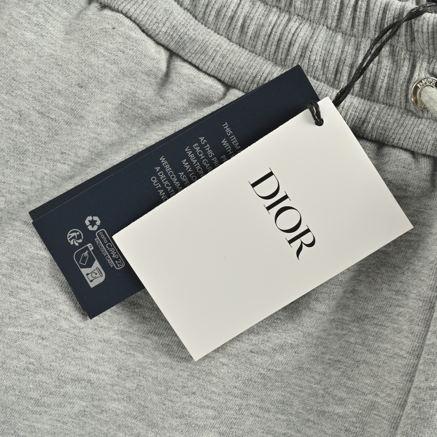 Dior/迪奥 章仔贴布绣抓绒长裤