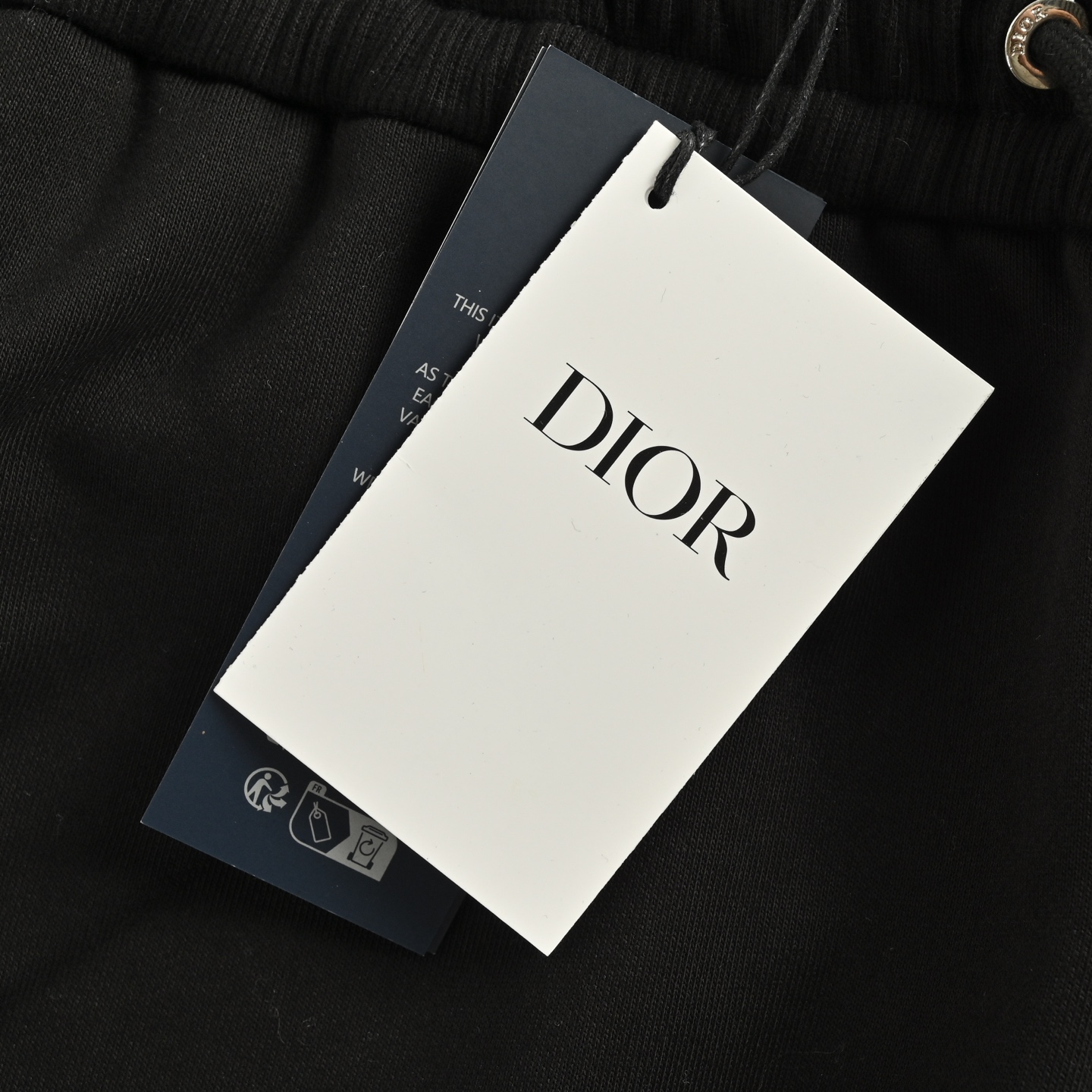 Dior/迪奥 章仔贴布绣抓绒长裤