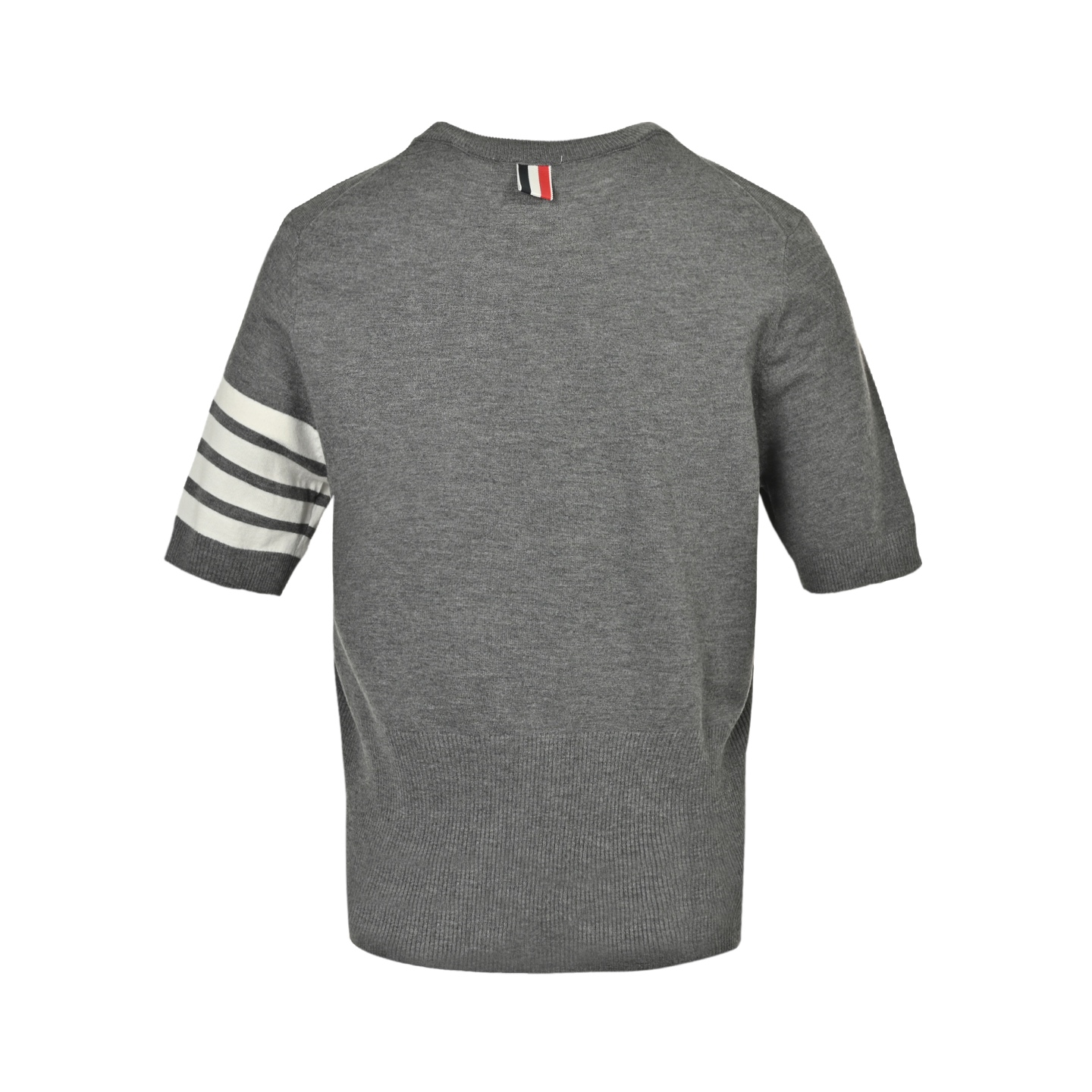 Thom Browne/汤姆布朗 四杠精纺羊毛高腰针织短袖