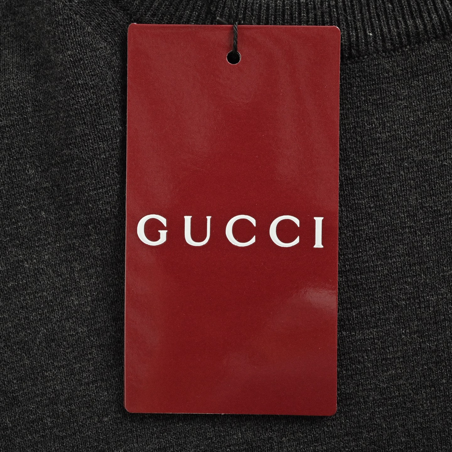 Gucci/古驰 25Fw 下摆嵌花针织圆领毛衣 定织奢品丝棉雅致针织料