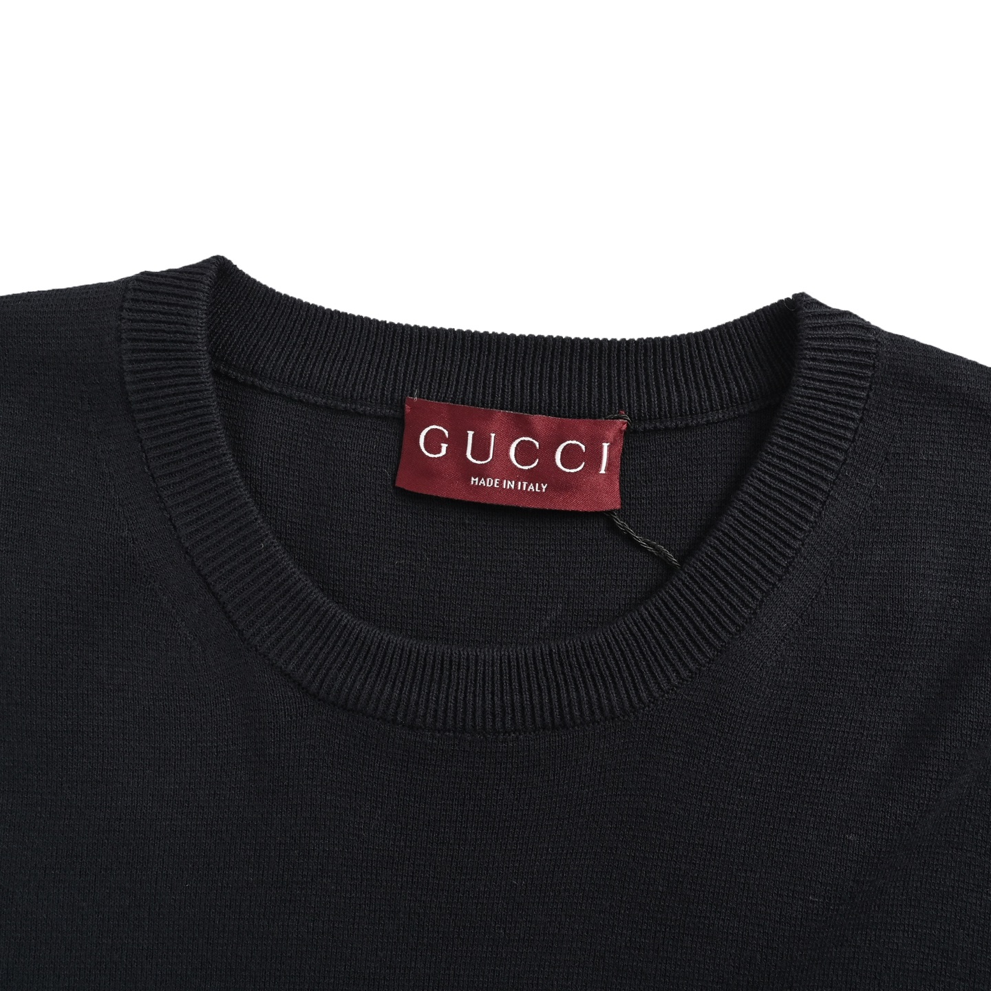 Gucci/古驰 25Fw 下摆嵌花针织圆领毛衣-Chinese UA Cheap High Quatity Brand Clothes Bags handbags Sneakers wholesale wholesaler seller from China Factory suppliers Fashion Clothing Shoes best Quality Beautiful Price Gucci/古驰 25Fw 下摆嵌花针织圆领毛衣